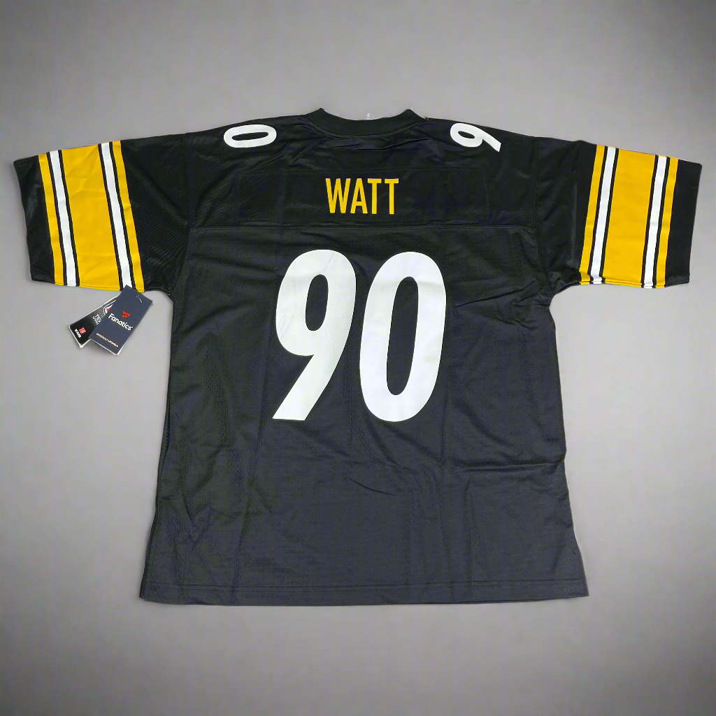 FANATICS Pittsburgh Steelers #90 T.J. Watt Home Jersey 3XL 427M-PSPL-7LF-4UA