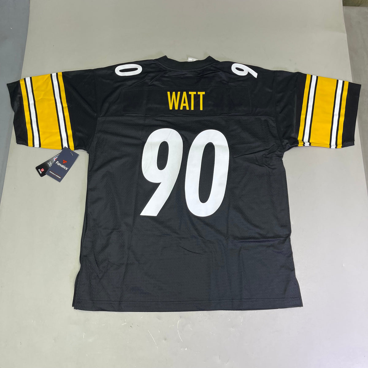 FANATICS Pittsburgh Steelers #90 T.J. Watt Home Jersey 3XL 427M-PSPL-7LF-4UA