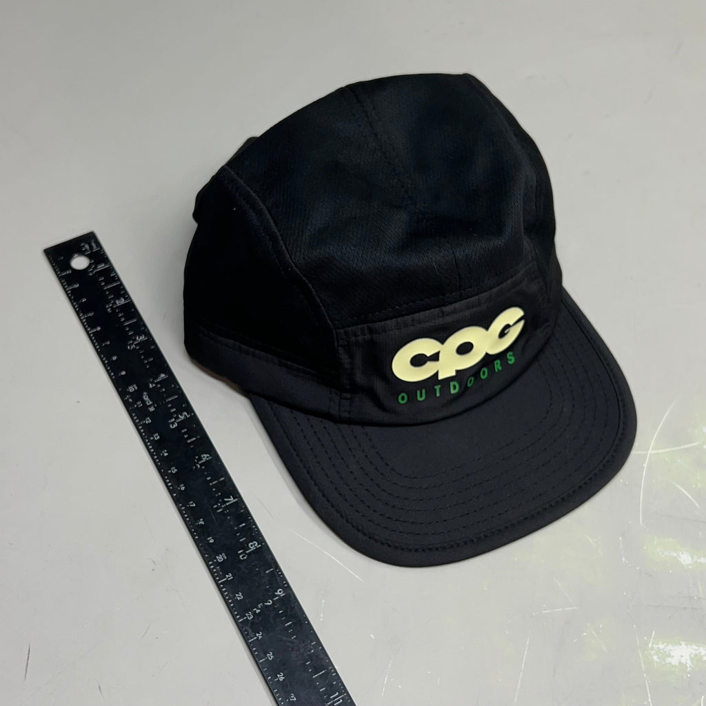 CPG Adjustable Ultra Breathable Outdoors Soft Brimmed Hat One Size Black