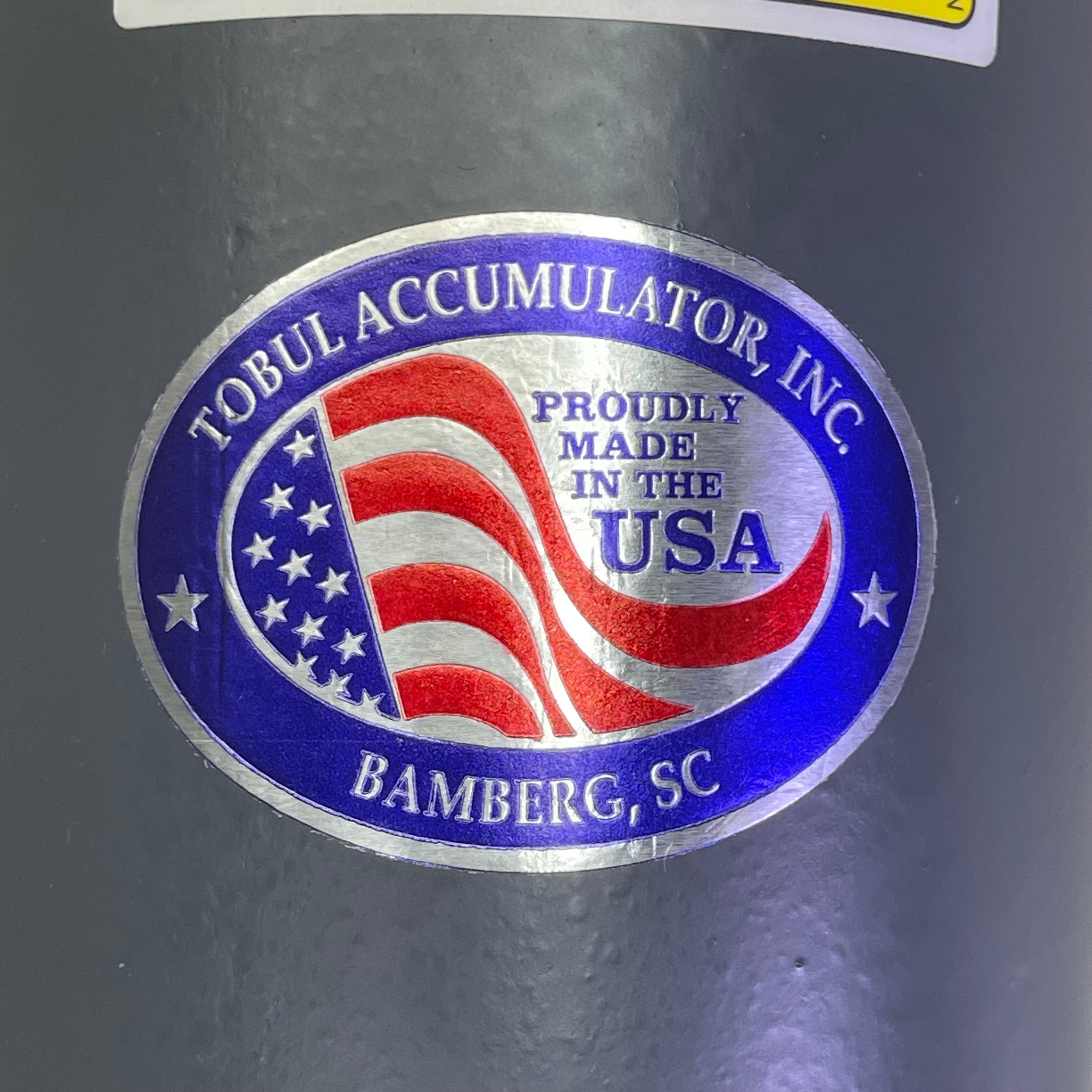 TOBUL FREUDENBERG Hydraulic Accumulator Repairable Piston Type Grey 047AT30-8-6215