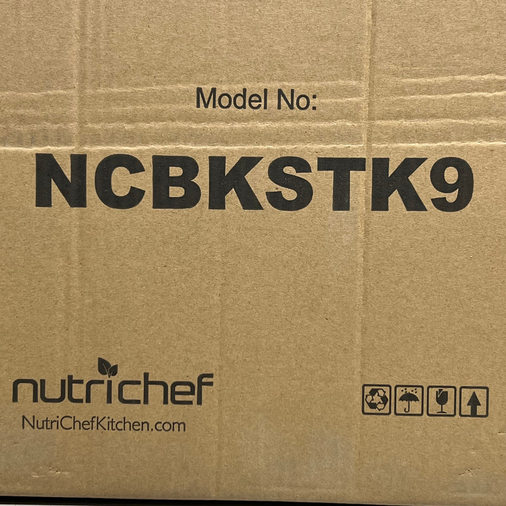 NUTRICHEF 8-Piece Nonstick Stackable Bakeware Set Sz 11" W x 16" L NCBKSTK9