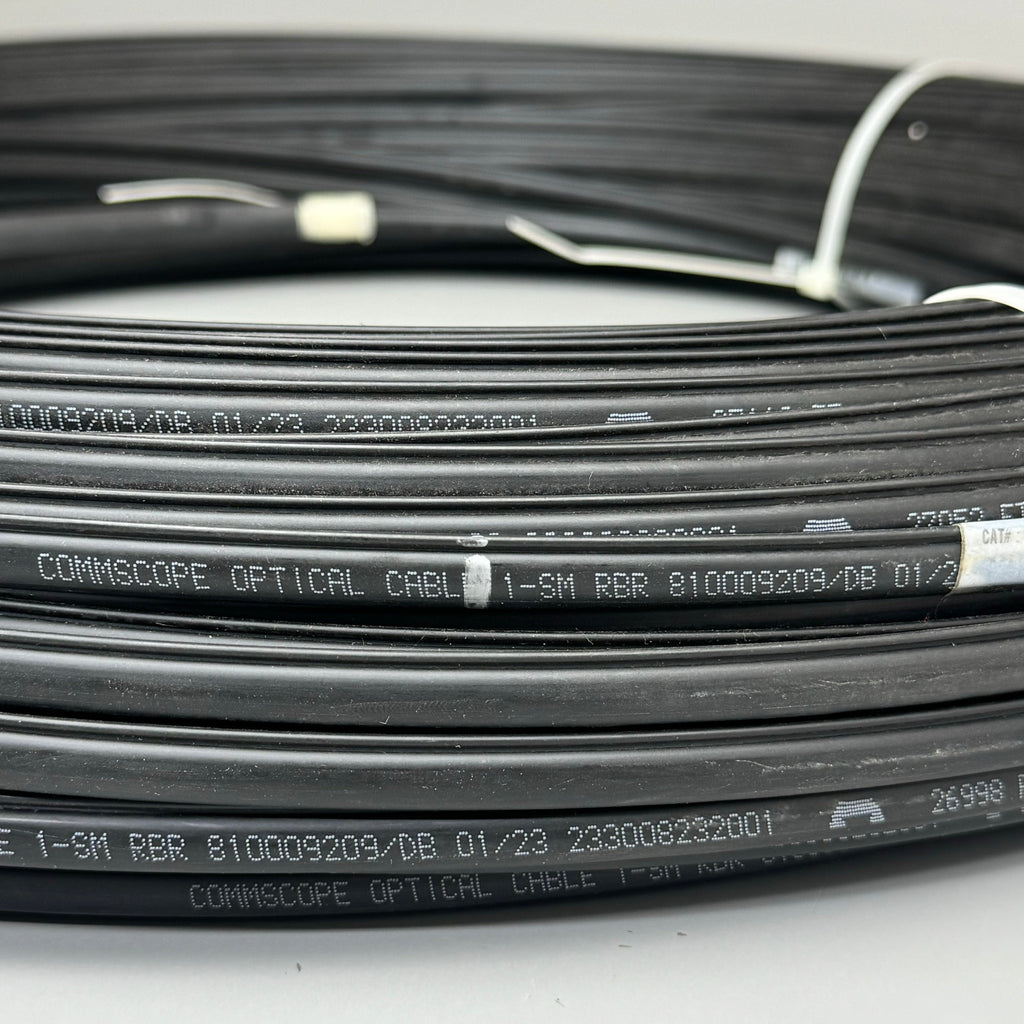 COMMSCOPE Fibre Optic Cable 1-SM RBR 400ft Fiber Material Black