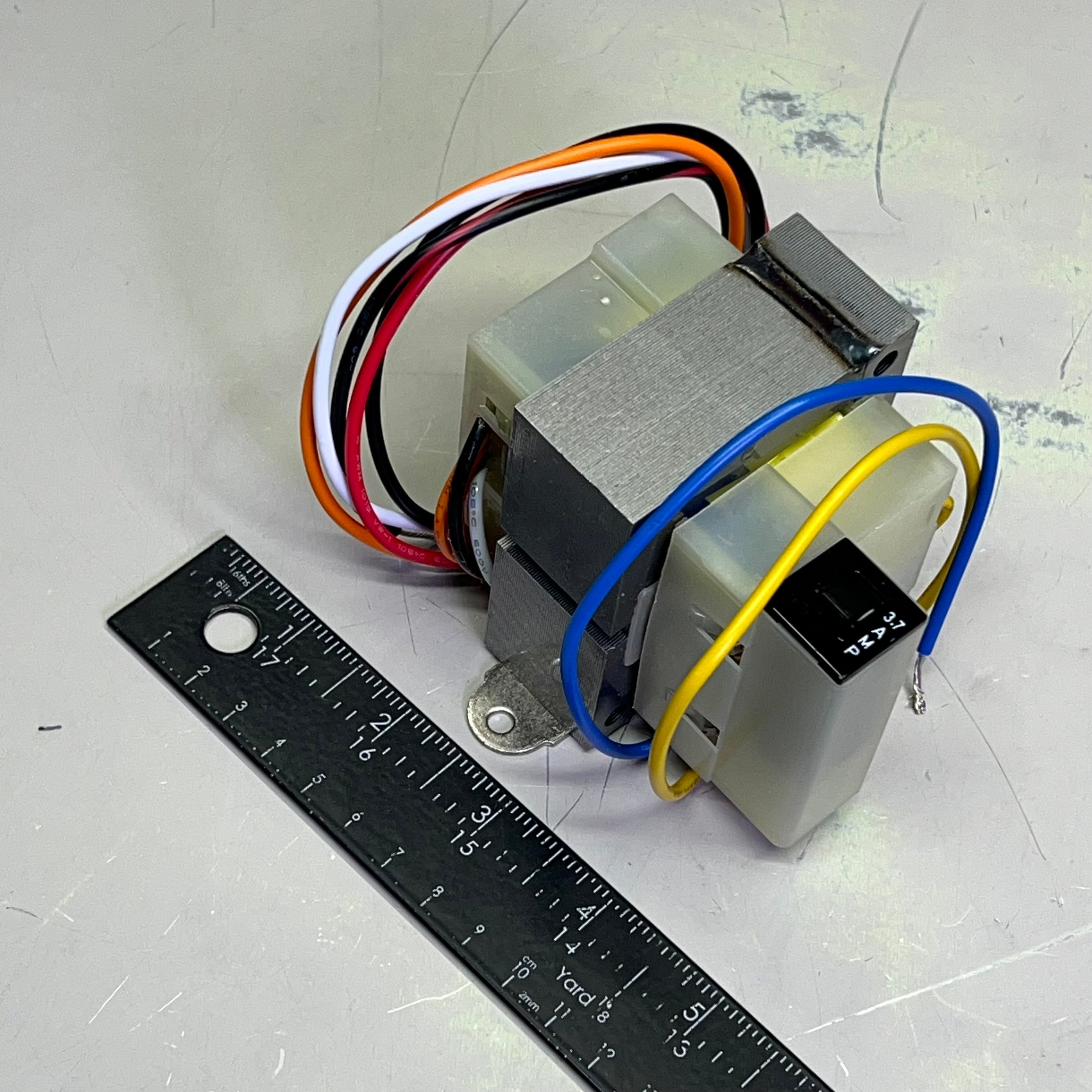 MARS 503 Series Foot Mount Transformer 24V w/ Wire Leads Breaker  75VA 50321