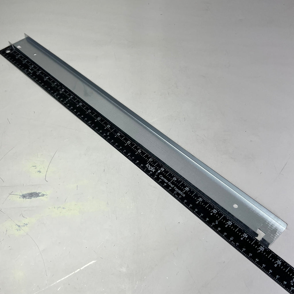 (6 Pcs) Steel Raceway I100 Sz 25" L x 1" W, Grey