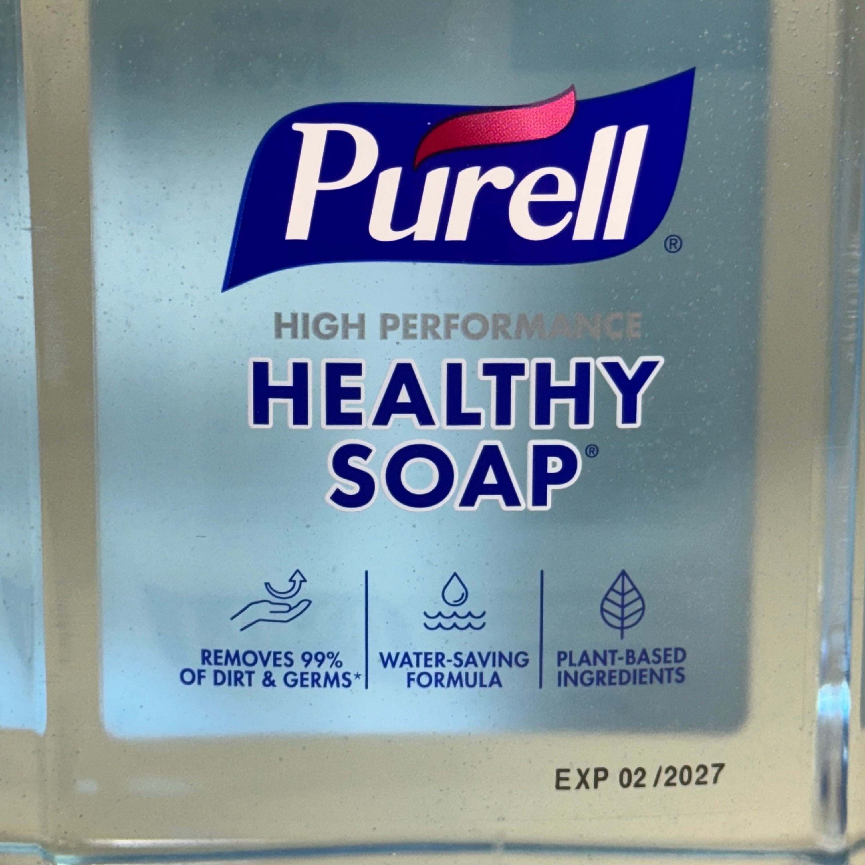 PURELL Foam Handwash Soap (2 Pack) 40.5 fl oz 8371-02 Light Blue BB 02/27