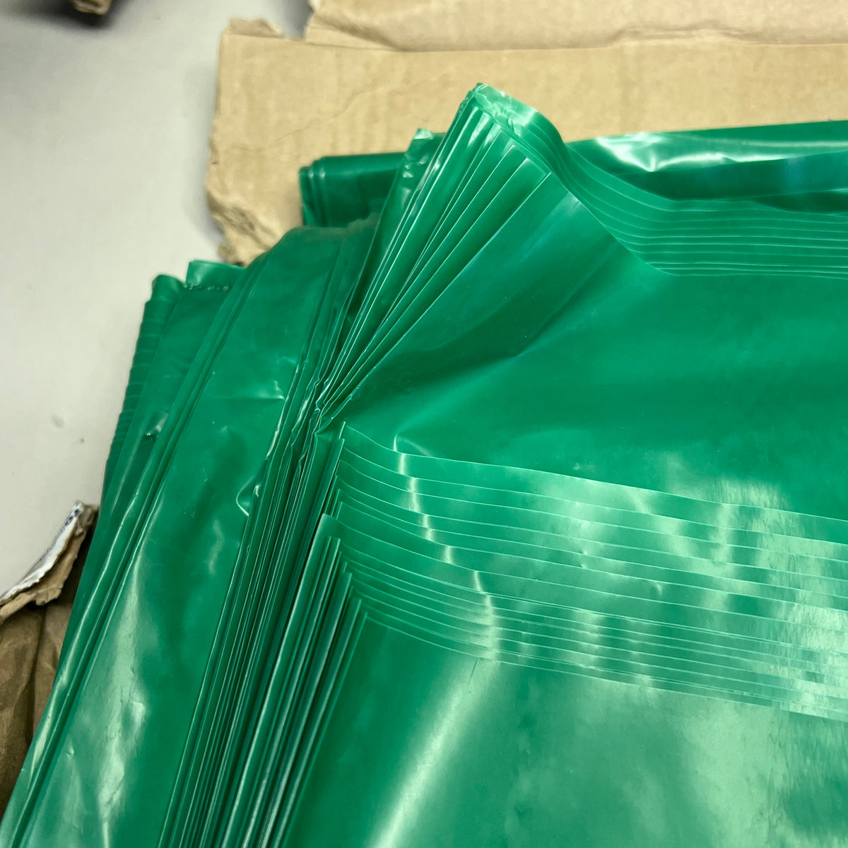 ENVISION (60 PACK) Green Compactor Bag Pro Performance Trash Bags 43"x45" Green ENV-VACOMP (As-is)