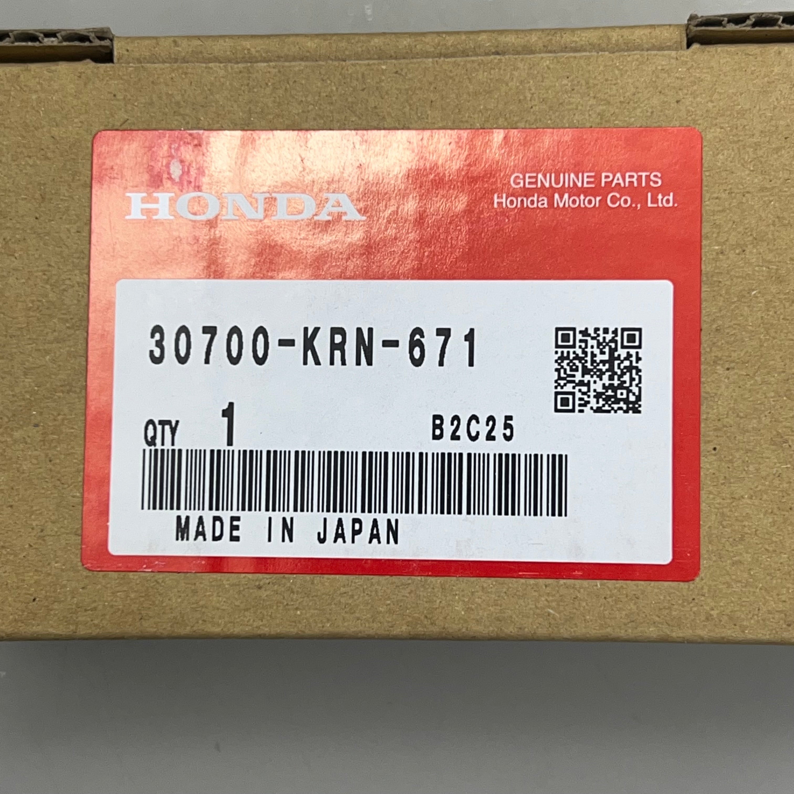 HONDA Noise Suppressor Cap Assembly Genuine OEM 30700-KRN-671