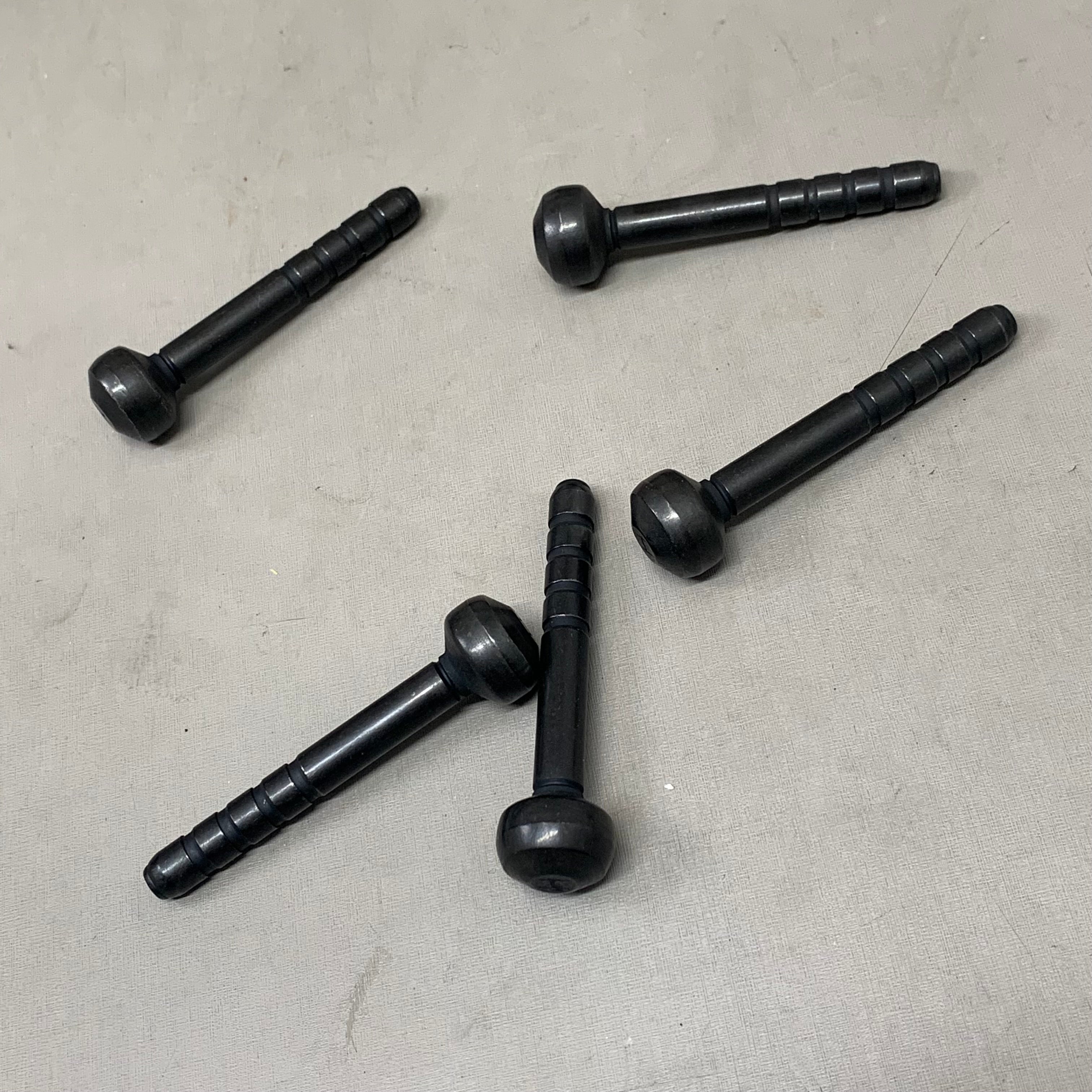 (100 Pack) Spin Lok Bolt 3" Length Black