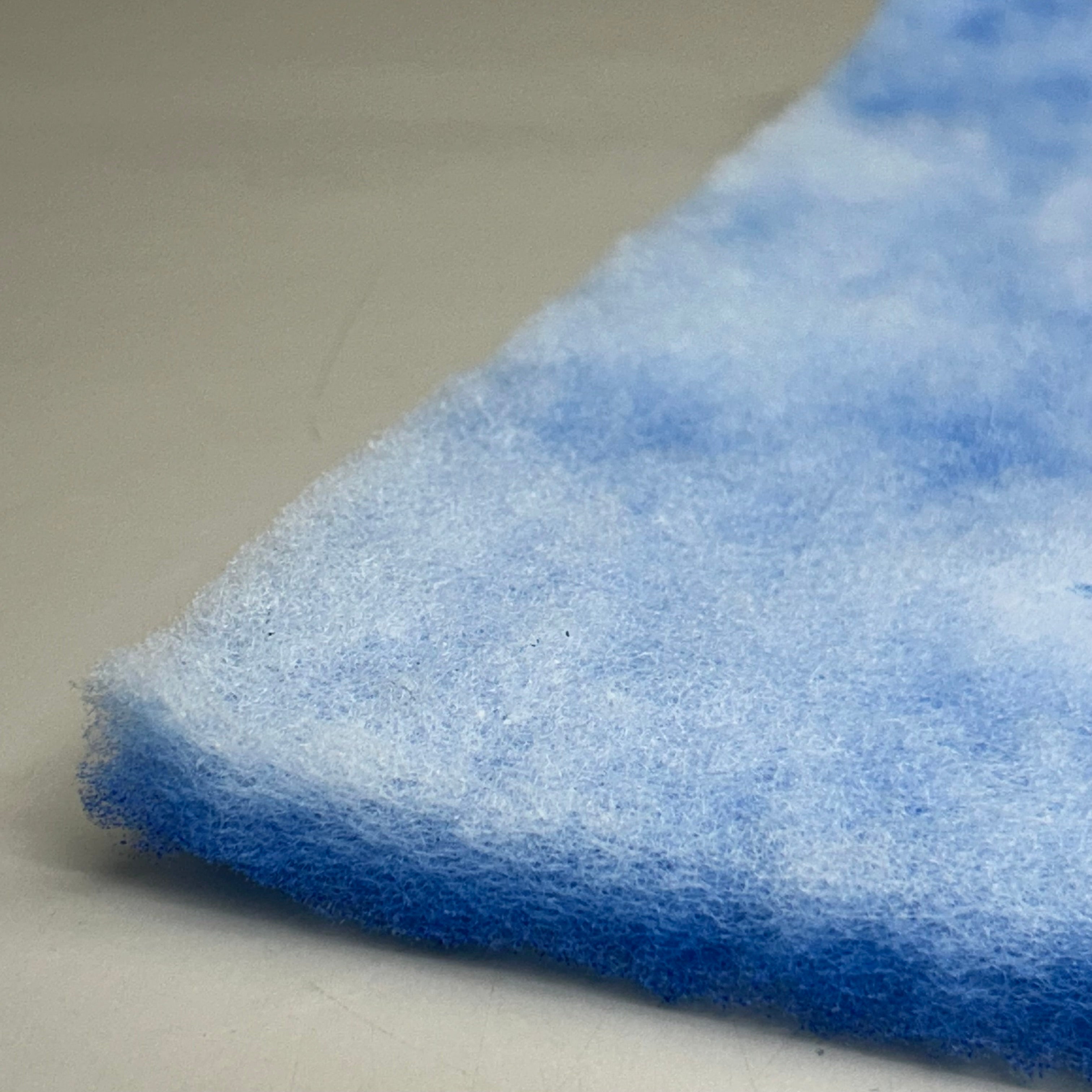 PROSOURCE (40 Pads Per Box) Polyester Air Filter Media Pads 12x12x1 Blue 15065576