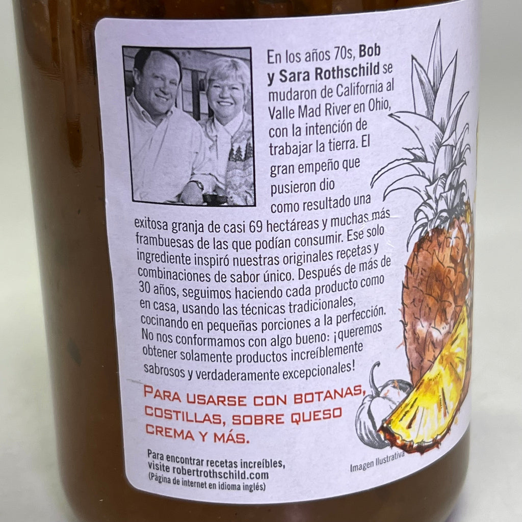 ROBERT ROTHSCHILD (2 PK 36 oz) Roasted Pineapple & Finishing Sauce BB 09/26
