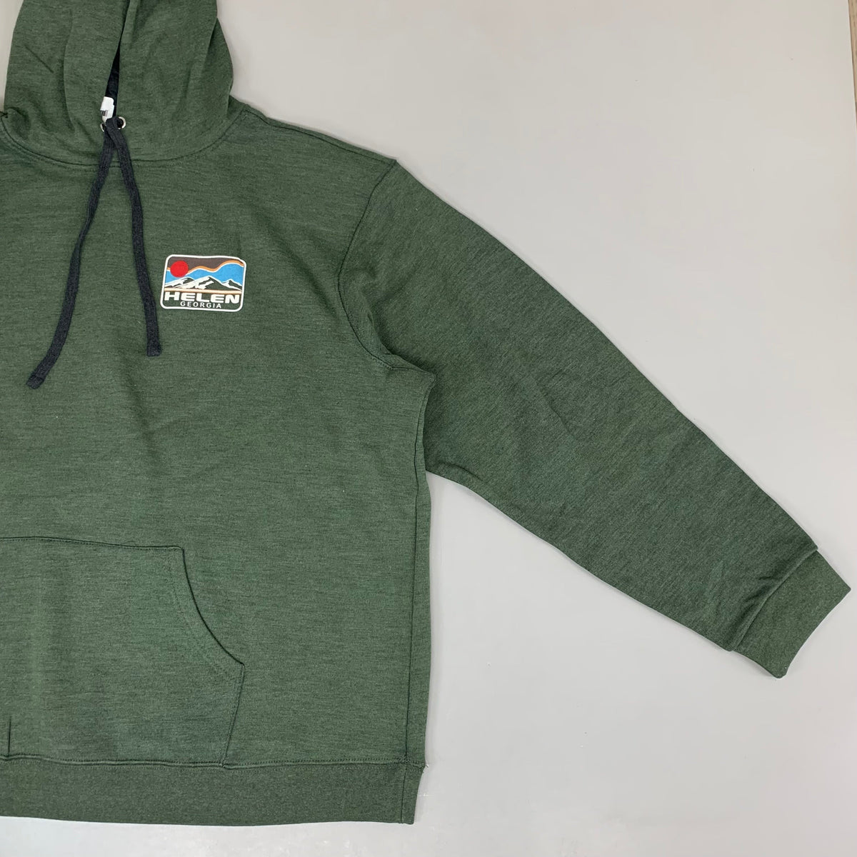 LONEROCK Helen Georgia Tie Hoodie Sz 3X-Large Green