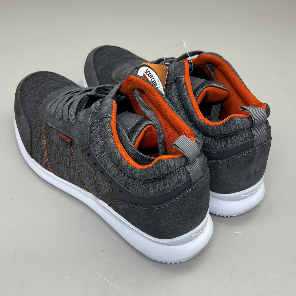 PROPET Viator HI Shoe Diabetic Friendly Mens Sz 11 X(3E) Grey/Orange MAA112M