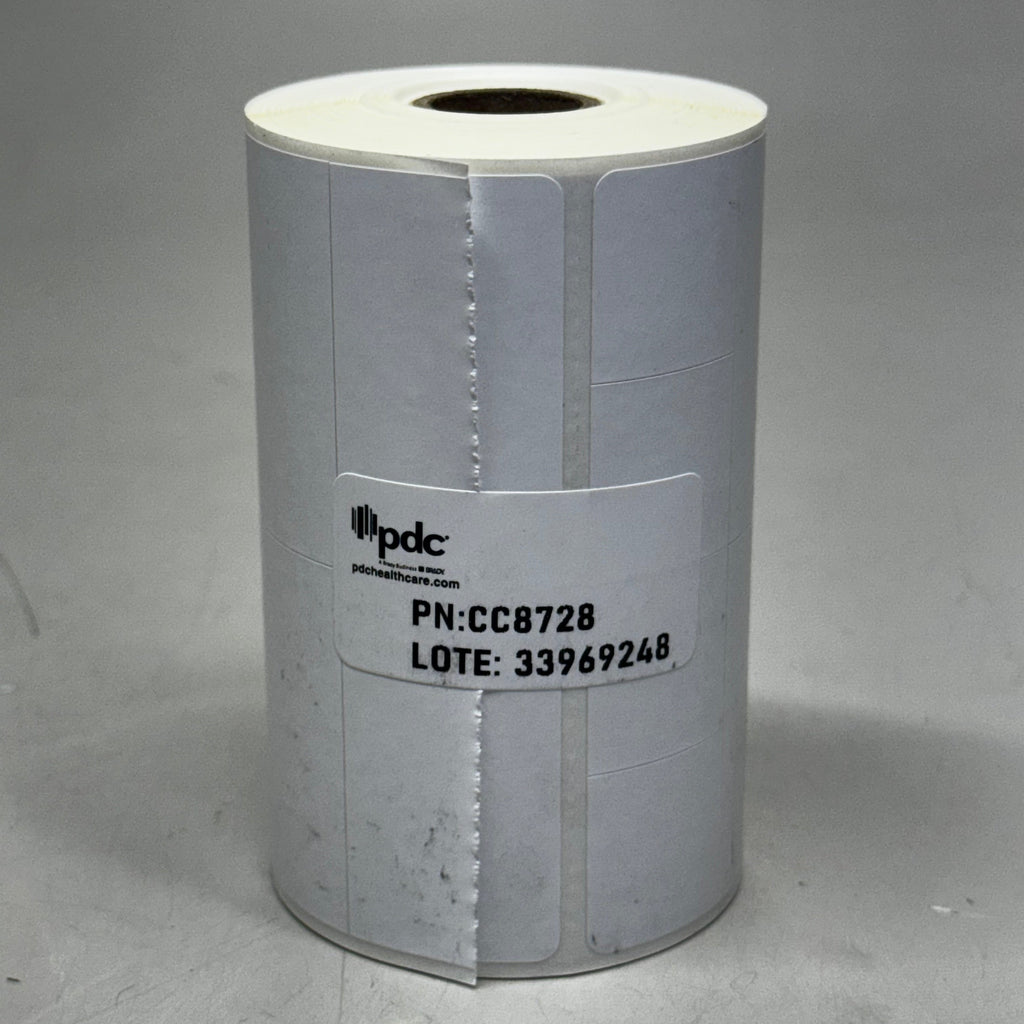 PDC (16 Rolls) Printer Labels Dir Therm 4" x 4-1/2" White PDCCC8728
