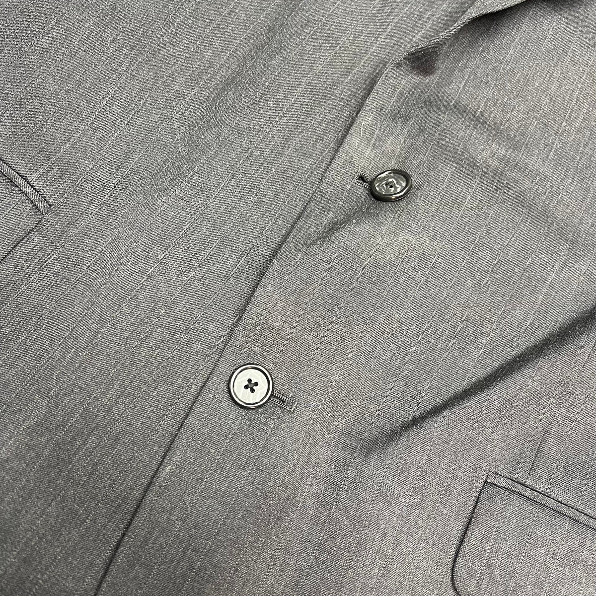 EISENBERG 2 Button Suit Blazer Men's Sz R 42 Grey SCOTT 2BTN CT W001746