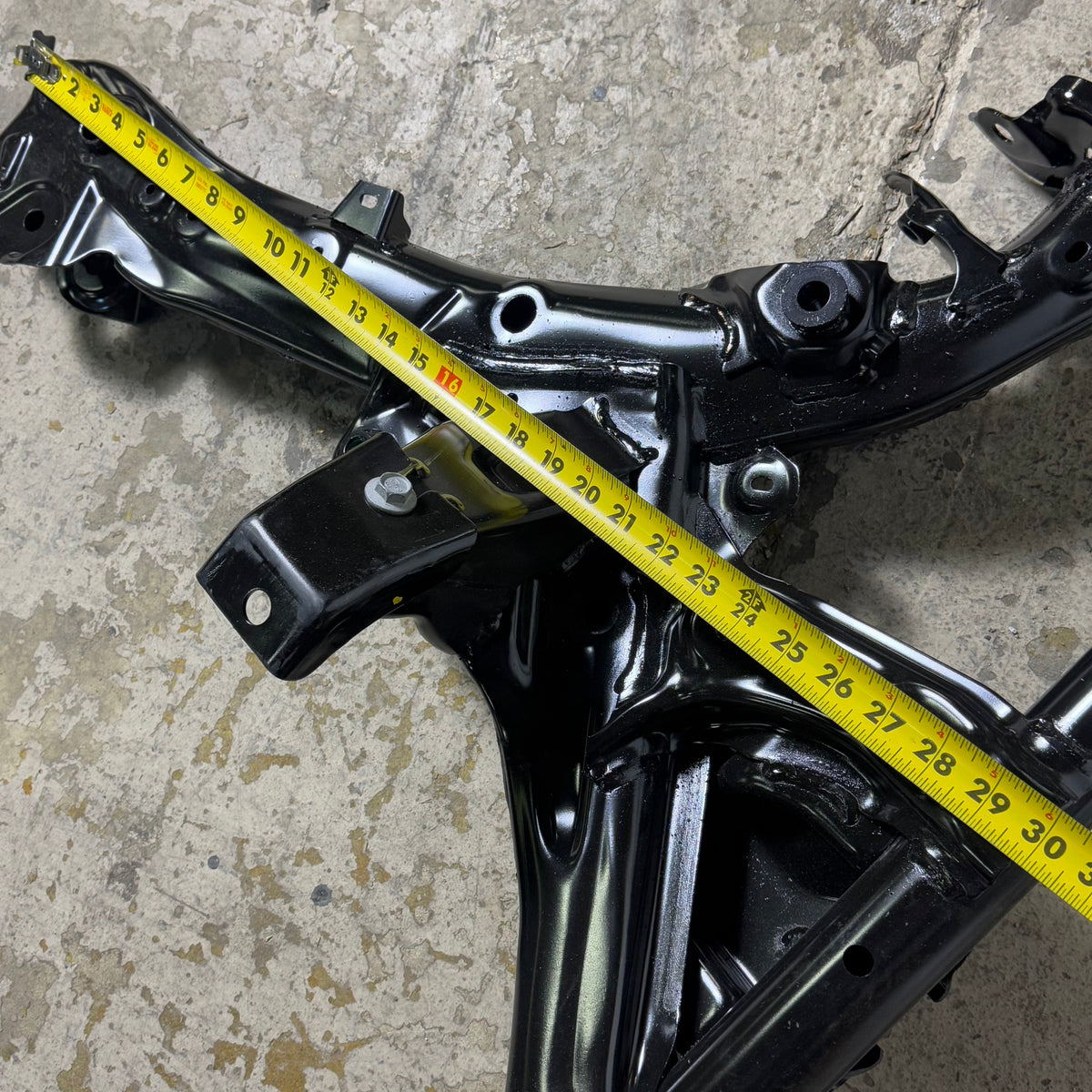 DYNA-MIG 1 Front Subframe Assembly Sz 44” L x 30” H Black Y FSF