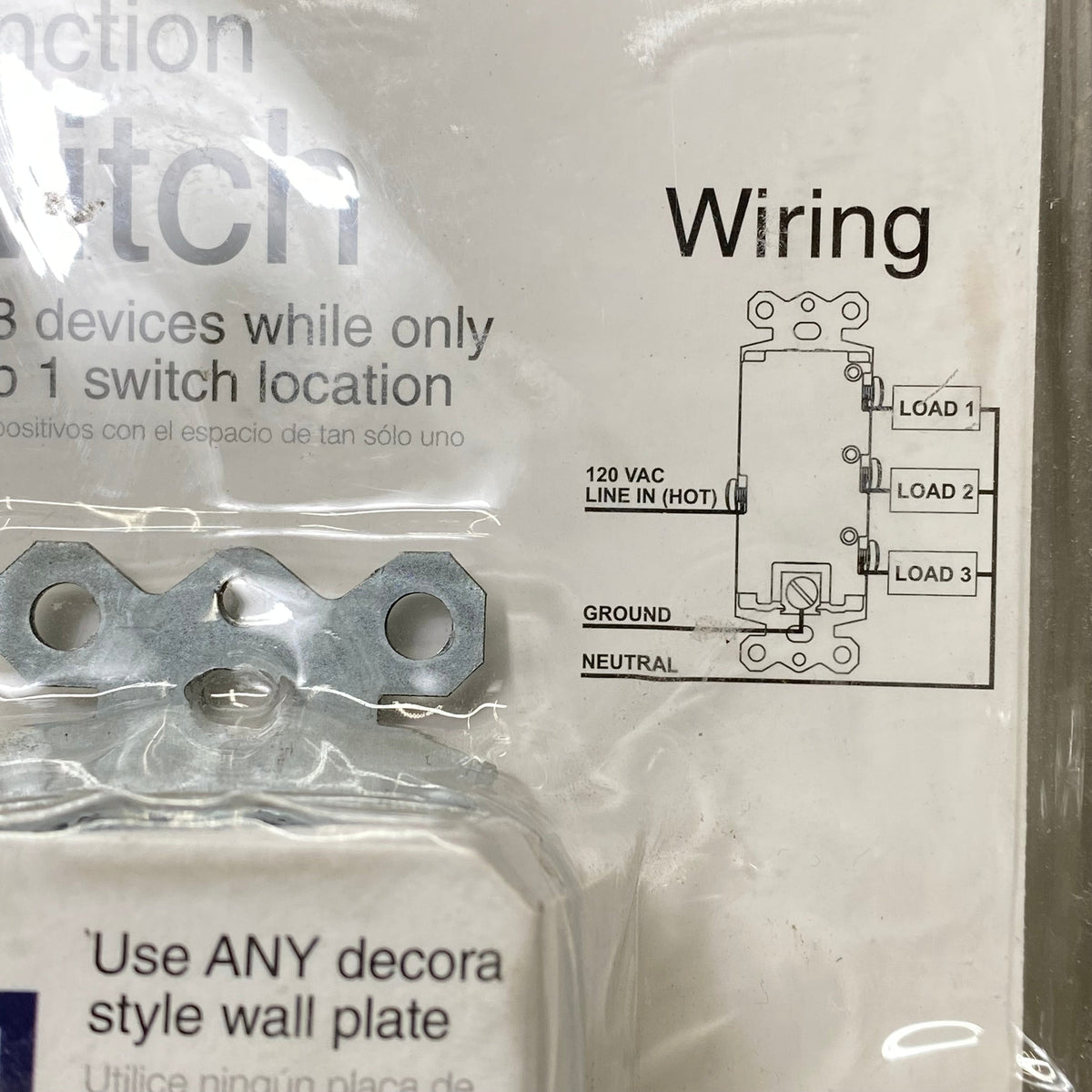 ALL EXHAUST VENTILATION FANS 3-Function Rocker Switch White FSR-600-W7