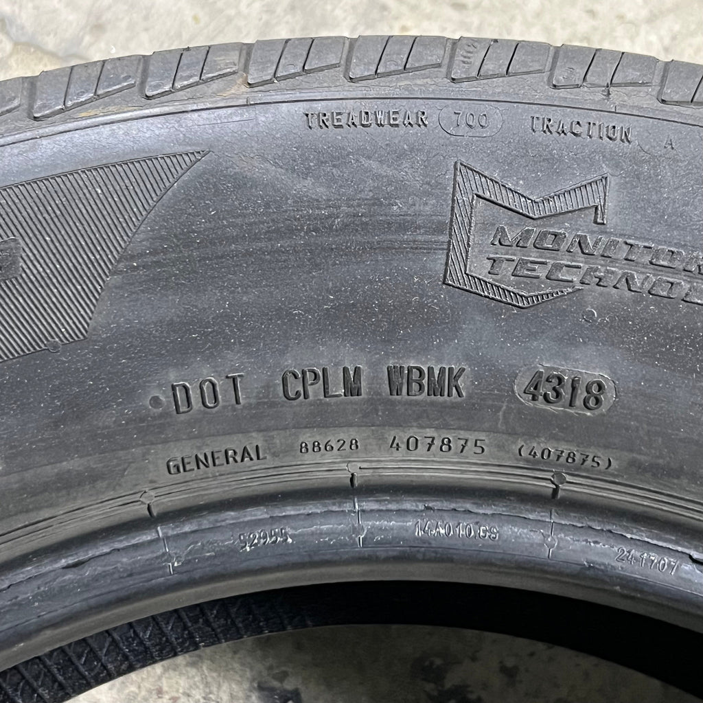 GENERAL All-Season Touring Tire Sz 235/65R18 106T Black ALTIMAX RT43 (Used)