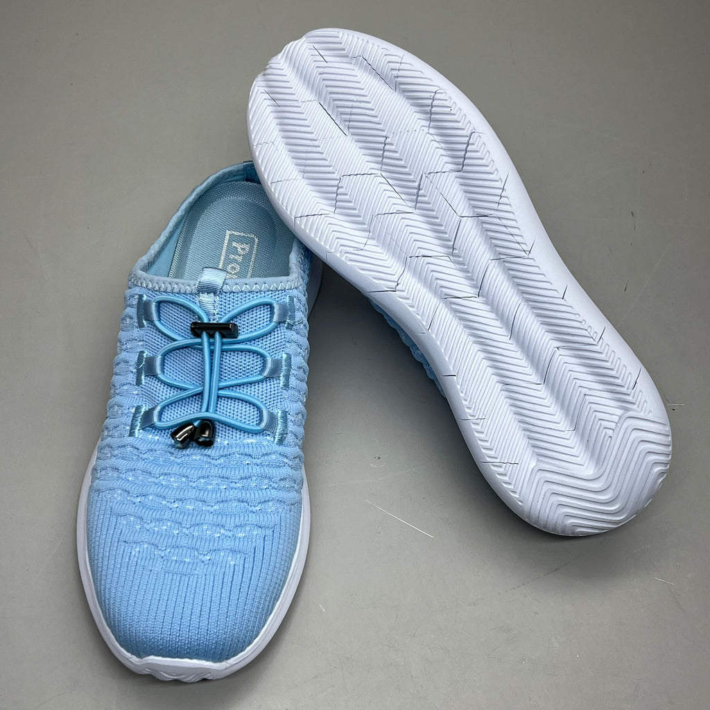 PROPET Travel Bound Slide Flexible Sneaker Women's Sz 8 W(D) Baby Blue WAT031M