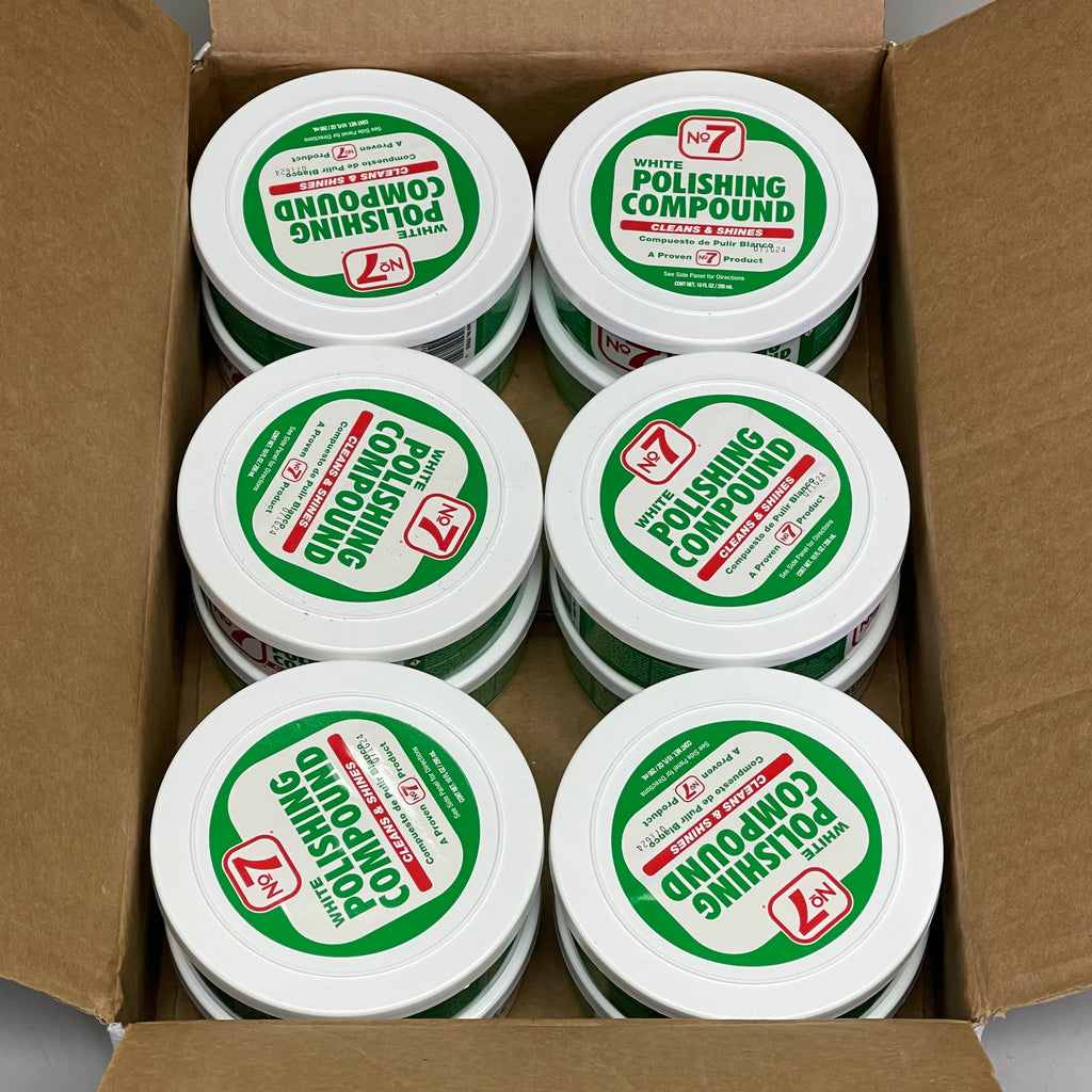 NO7 (12 PACK) Polishing Compound Cleans & Shines 10 fl oz White 07610
