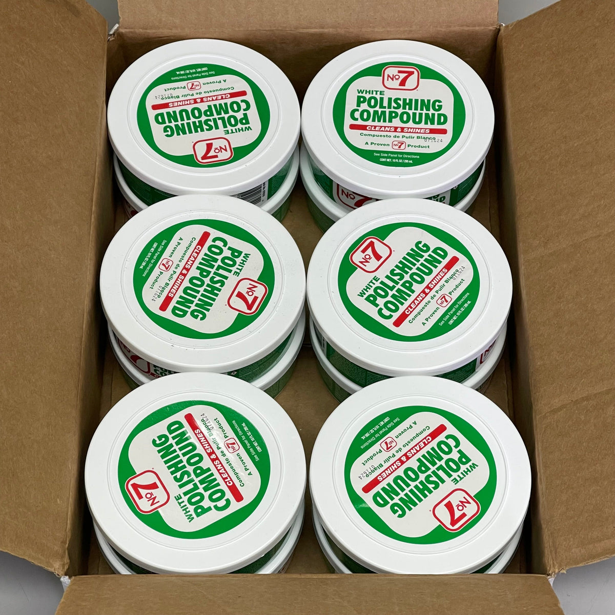 NO7 (12 PACK) Polishing Compound Cleans & Shines 10 fl oz White 07610