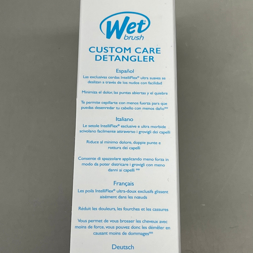 WET BRUSH (2 PACK) Custom Care Detangler Brush-Thick Hair Black GYSPB830CCTH