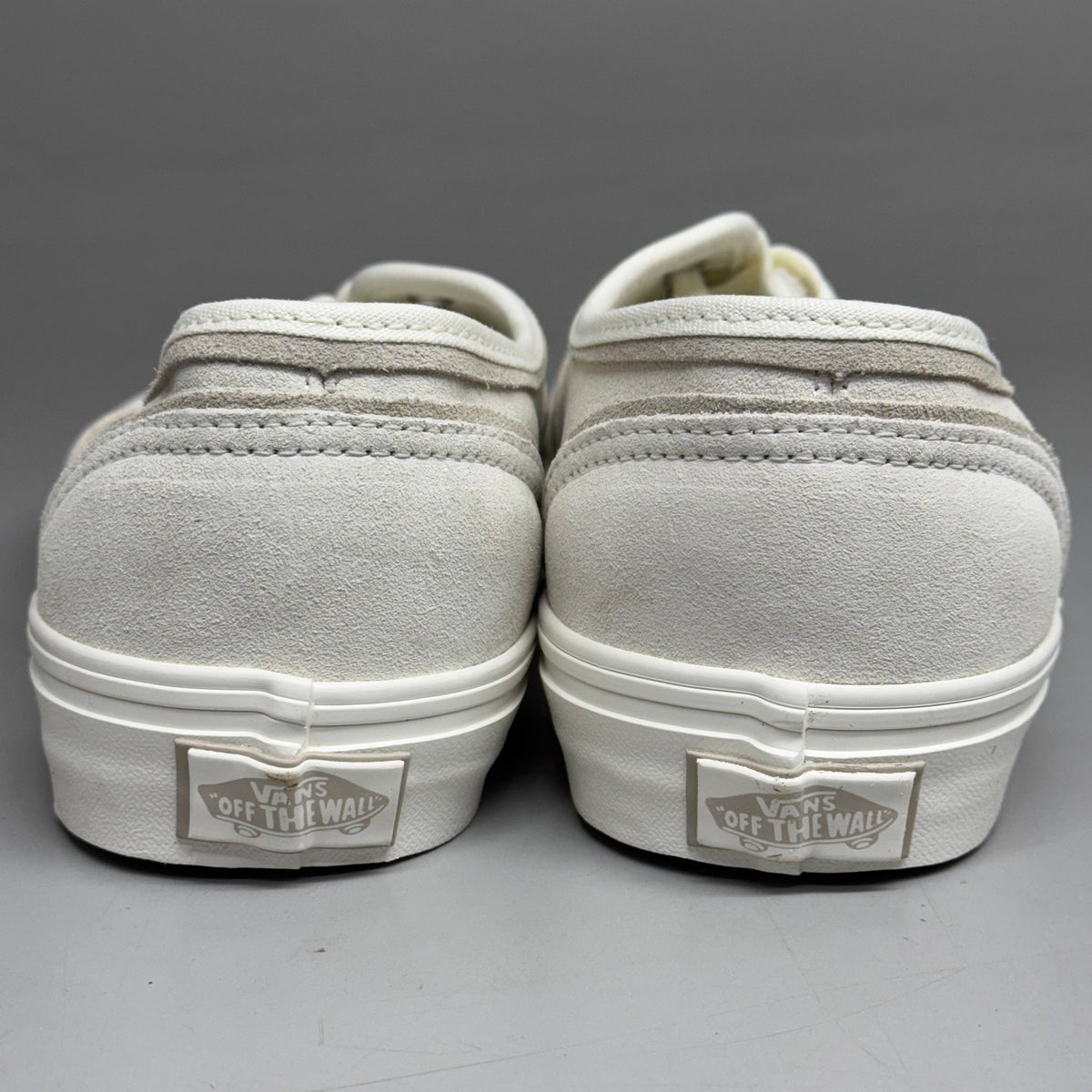 VANS Authentic Sliver Sneakers Shoes Women's Sz 9.5 White/White VN000D6DWWW