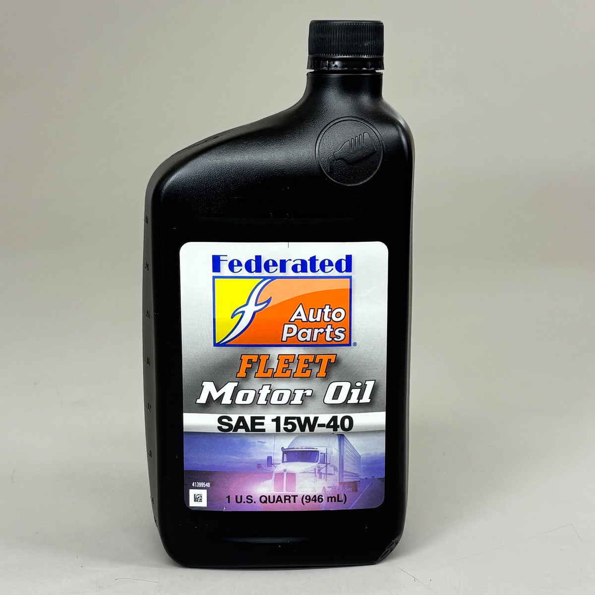 FEDERATED  (12 PACK, 1 QUART EACH) Heavy Duty Fleet Motor Oil SAE 15W-40  527-6405