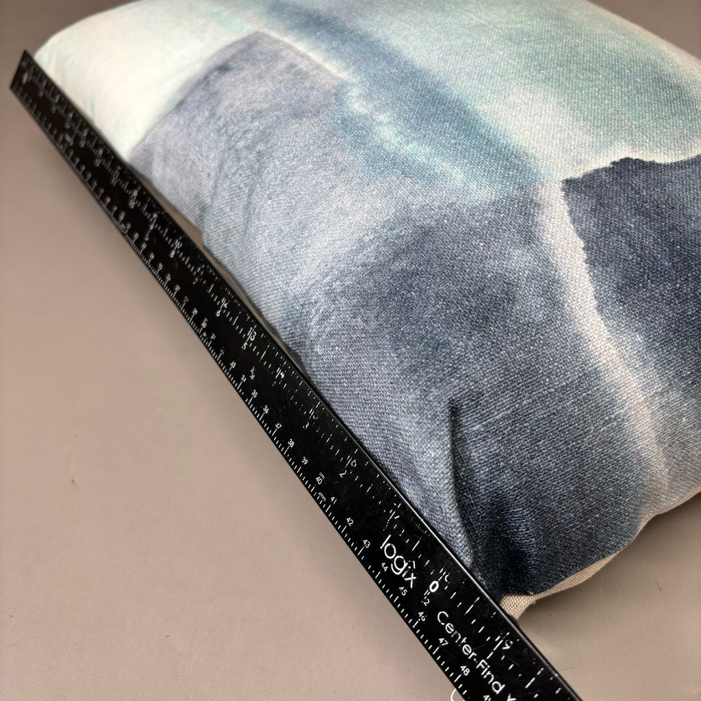 VILLA 14"x20" RN Whitten Decorative Throw Pillow in Blue/Green