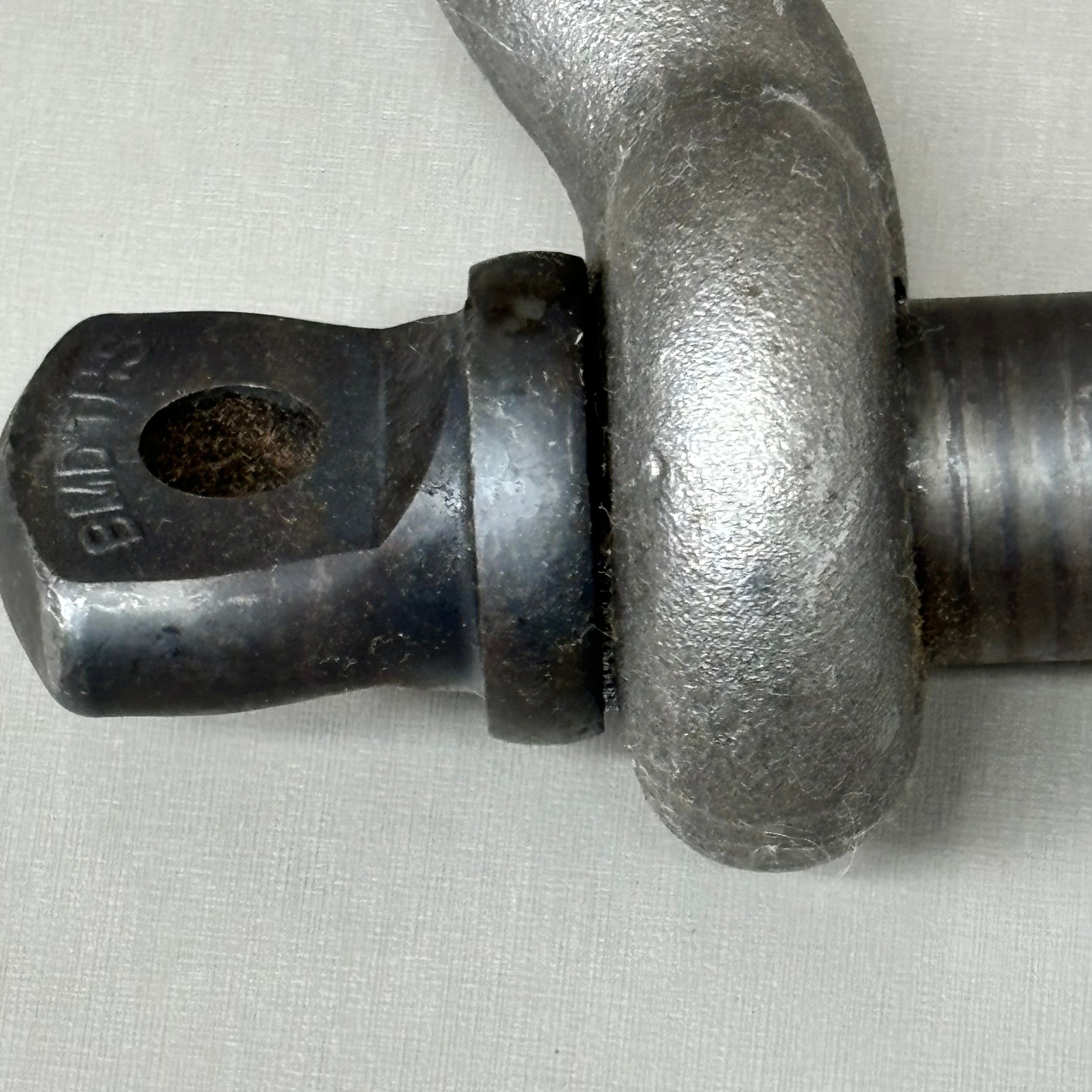 CHICAGO HARDWARE Bolt Type Anchor Shackles Galvanized 6-1/2 Ton 7/8" 200455