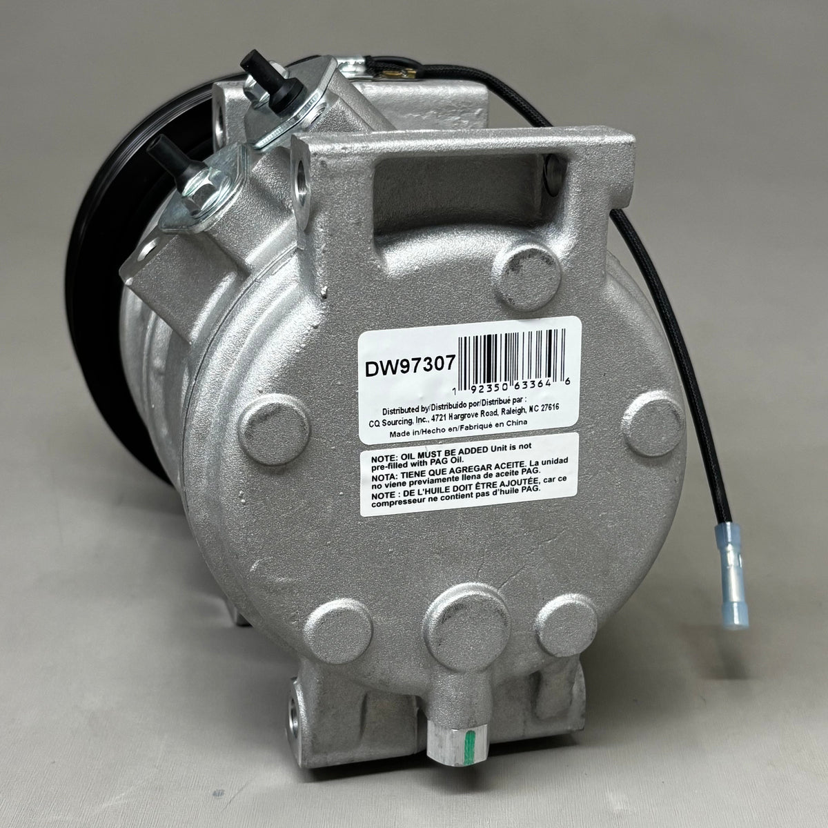 CARQUEST Standard A/C Compresor W/ Clutch Remanufactured DW97307