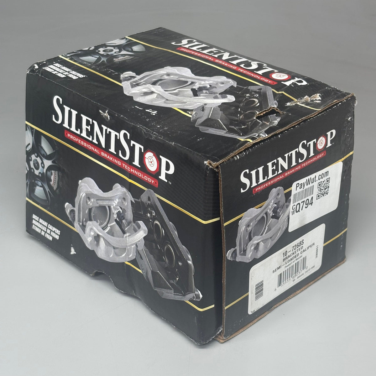 SILENT STOP Semi Loaded Caliper Disc Brake 12-7268S