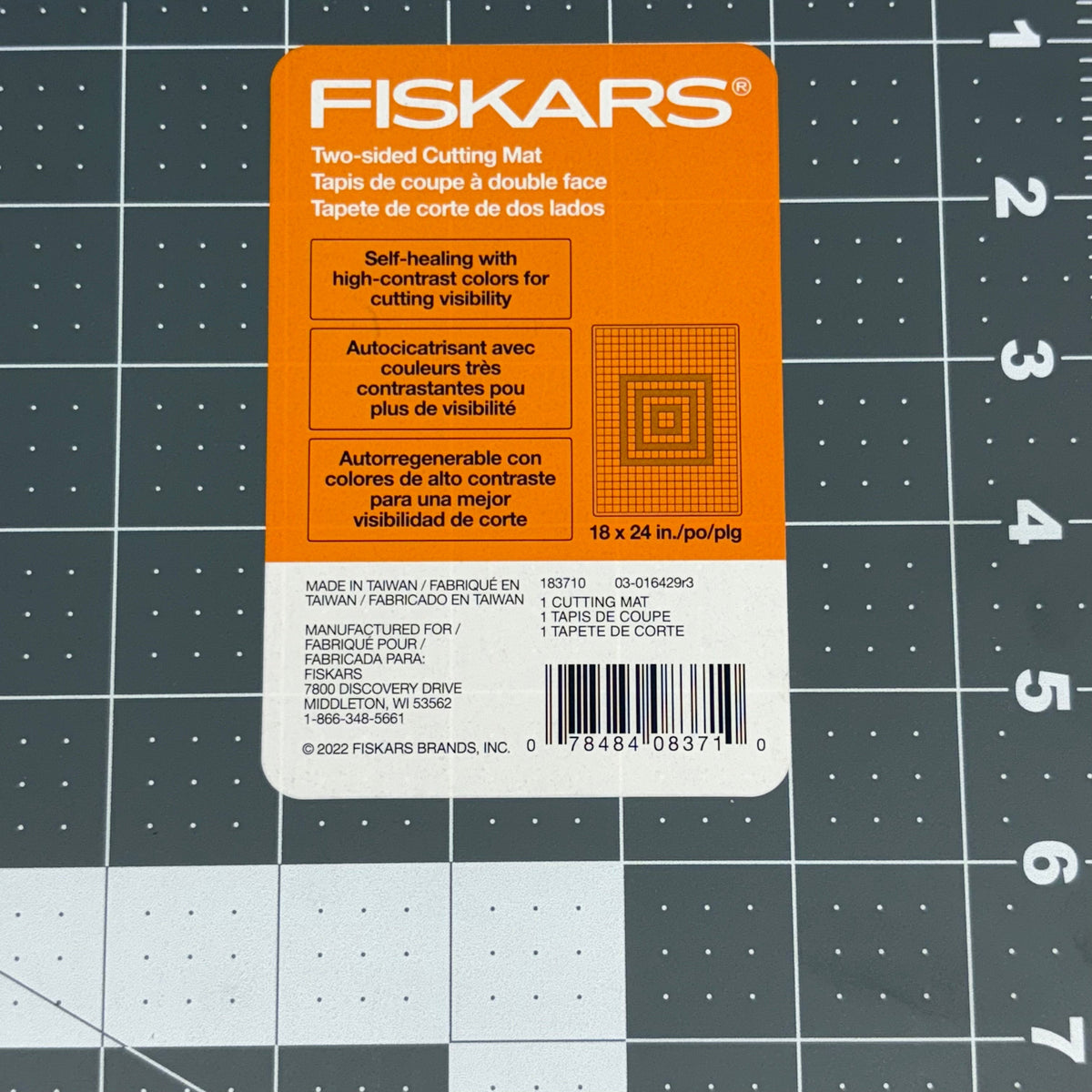 FISKARS (3 PACK) 18 x 24in Double Sided Cutting Mat