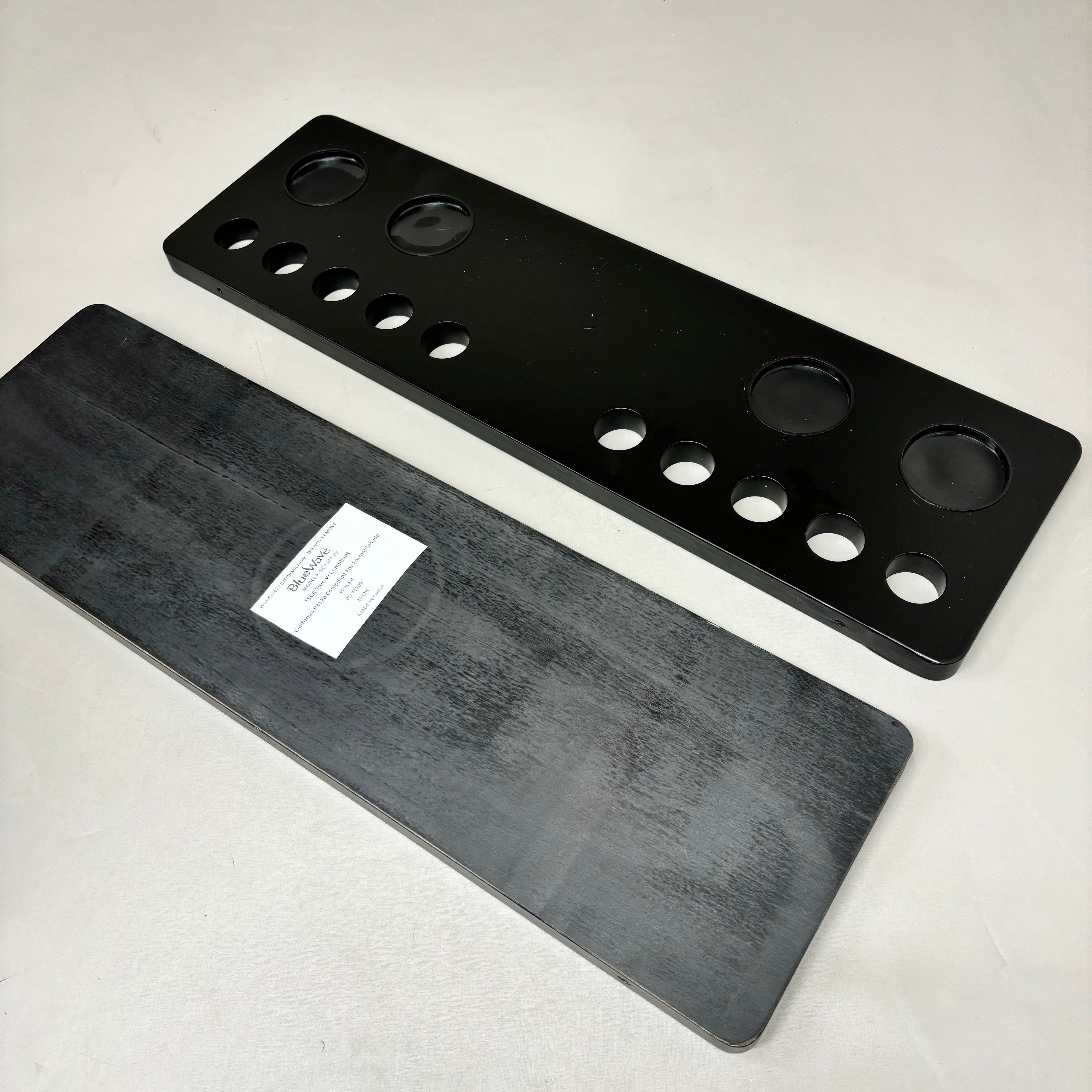 HATHAWAY Classic Floor Billiard Pool Cue Rack (Black Finish)