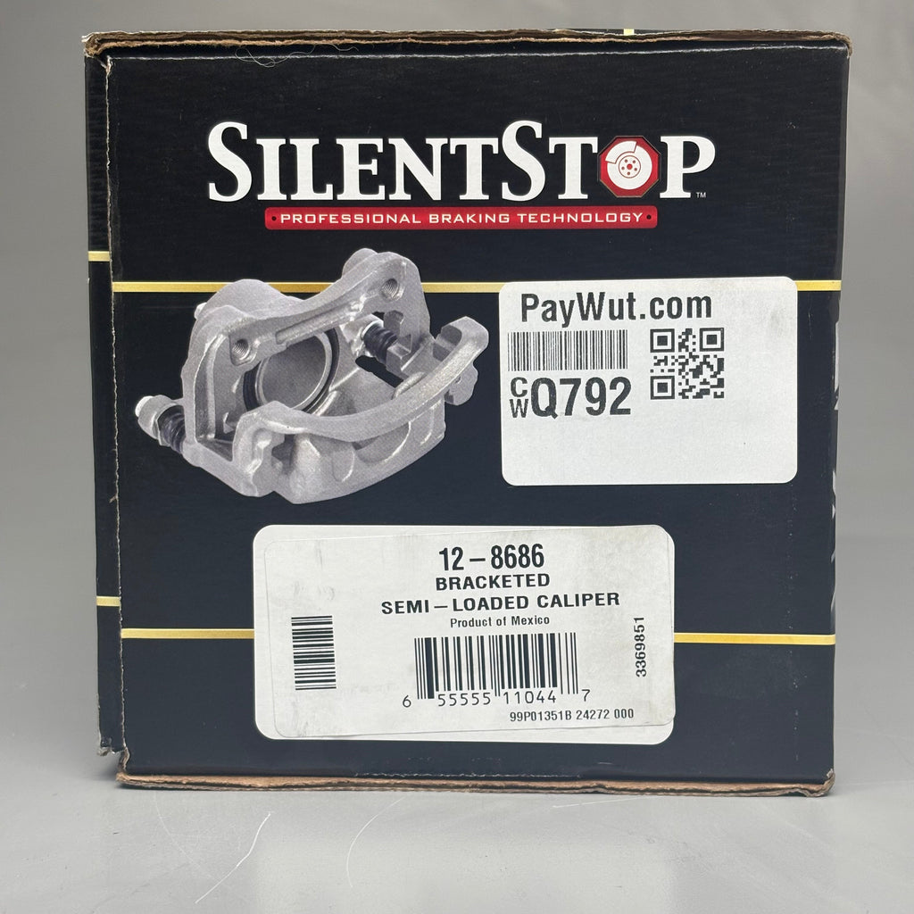SILENT STOP Semi Loaded Caliper Disc Brake For Subarus 12-8686