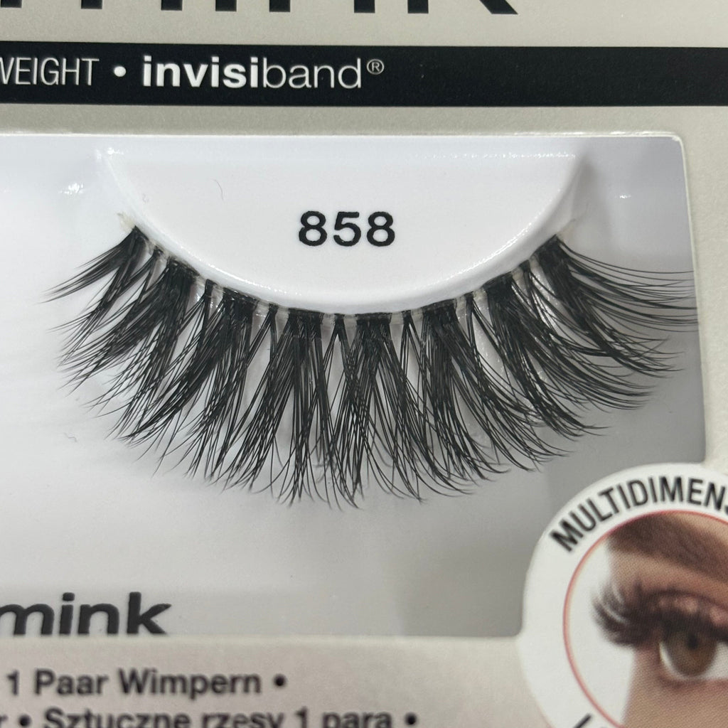 ARDELL (4 PACK, 1 PAIR EACH) 3D Fauxmink Multi-Dimensional Rounded Eyelashes 858