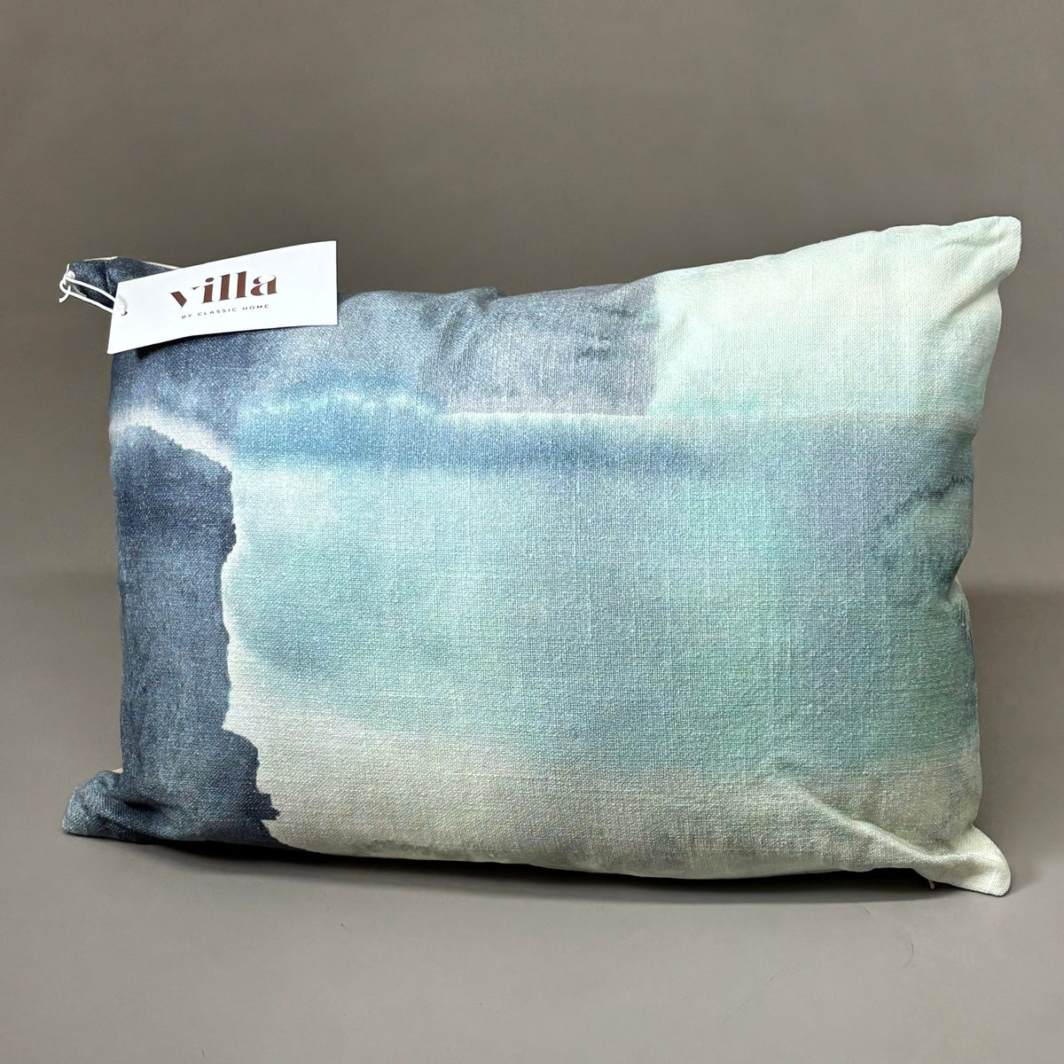 VILLA 14"x20" RN Whitten Decorative Throw Pillow in Blue/Green