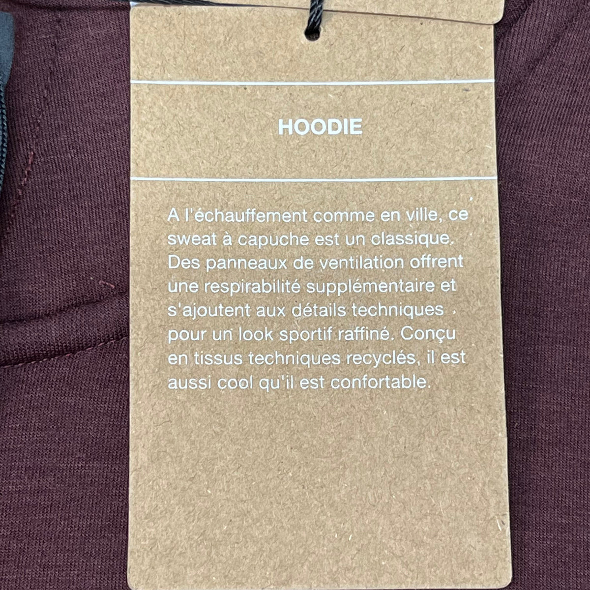 ON RUNNING Women's Active Wear Hoodie Sz-Small Mulberry 219.00346
