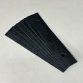 BRUNSWICK (7 PACK) Rubber Spacer Bowling Parts 2.75"x2"x1" Black 47-023915-004