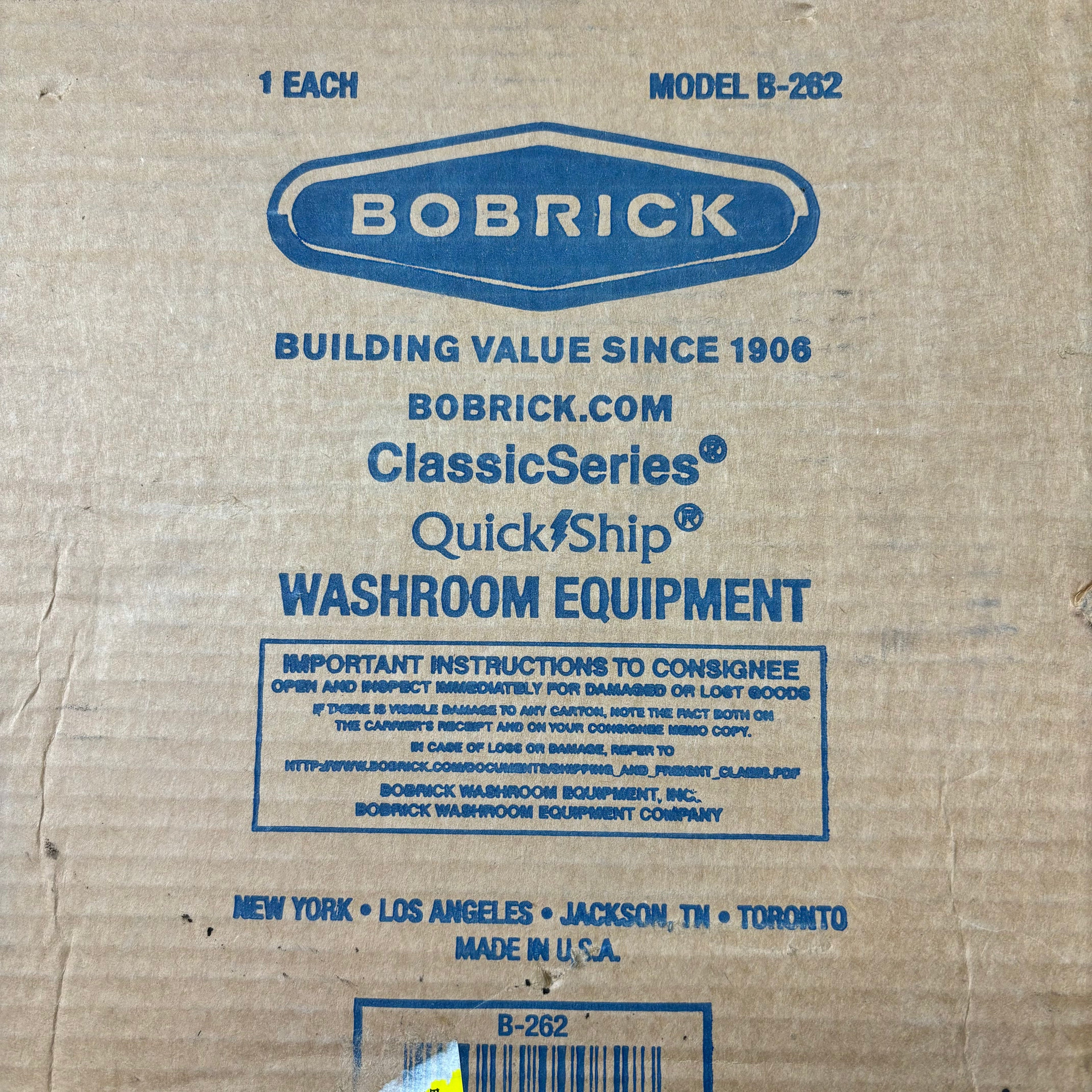 BOBRICK Surface Mounted Commercial Paper Towel Dispenser