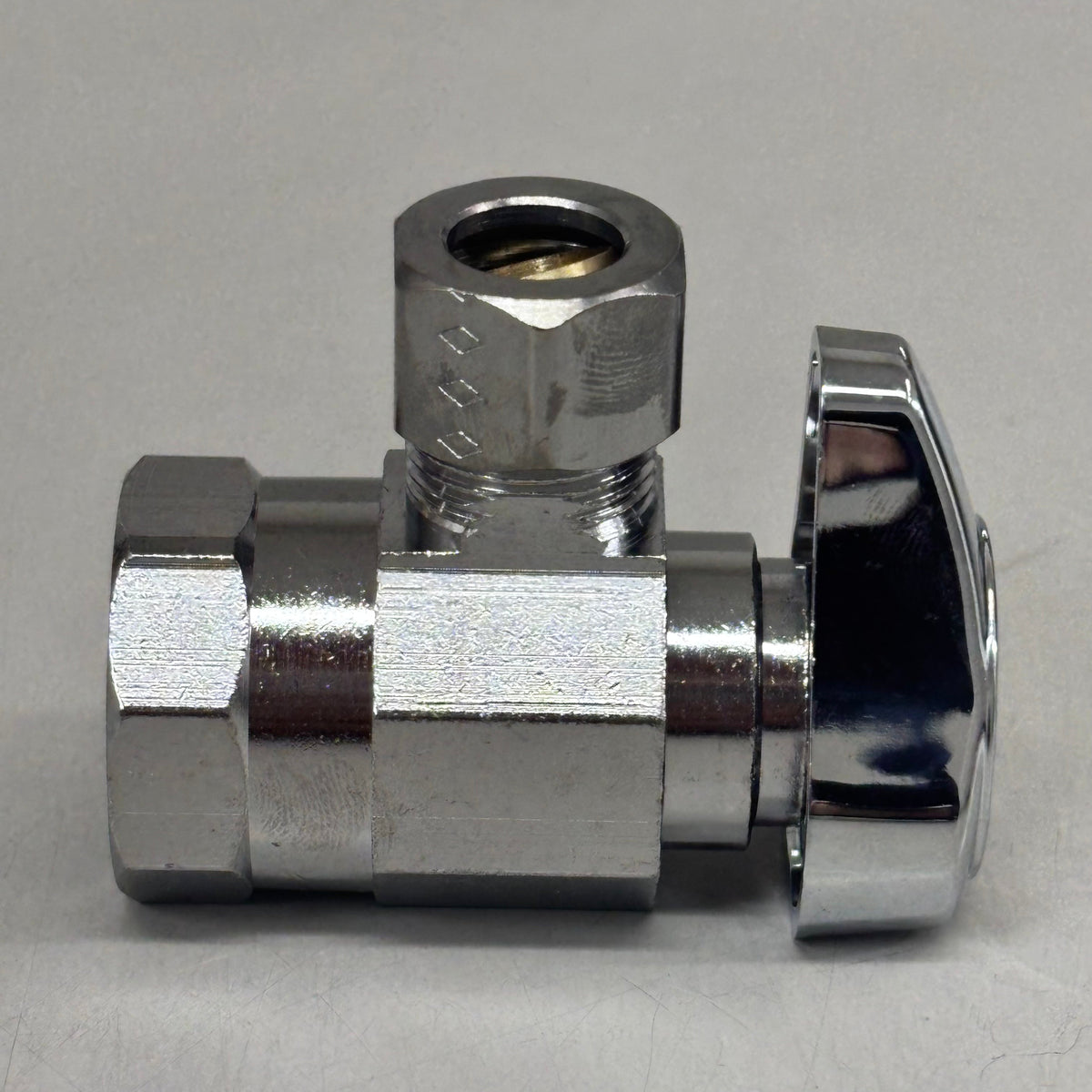 BRASSCRAFT (2 PACK) 1/4 Turn Angle Stop 1/2" FIP In X 3/8" OD COMPR Out G2R17XC