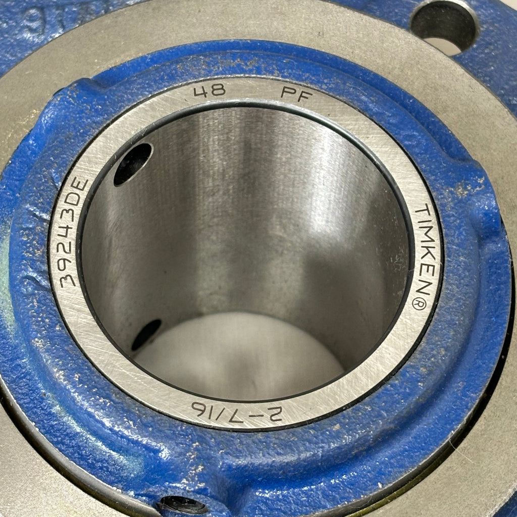 ROYERSFORD Type E Piloted Flange Bearings 2-7/16" Non-Expansion Blue 20-06-0207