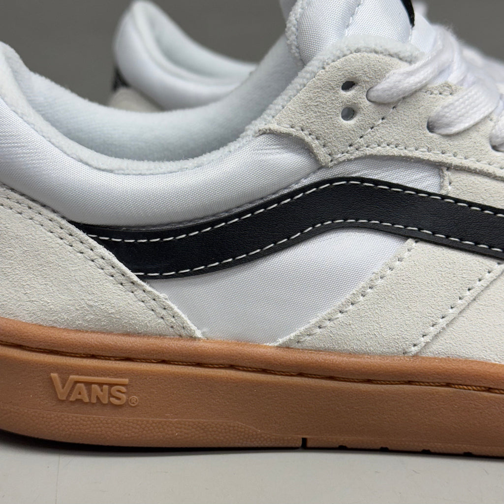 VANS Cruze 3.0 Sneakers Sz Men's 9.0 Women's 10.5 White/Gum VN000D6S9DH