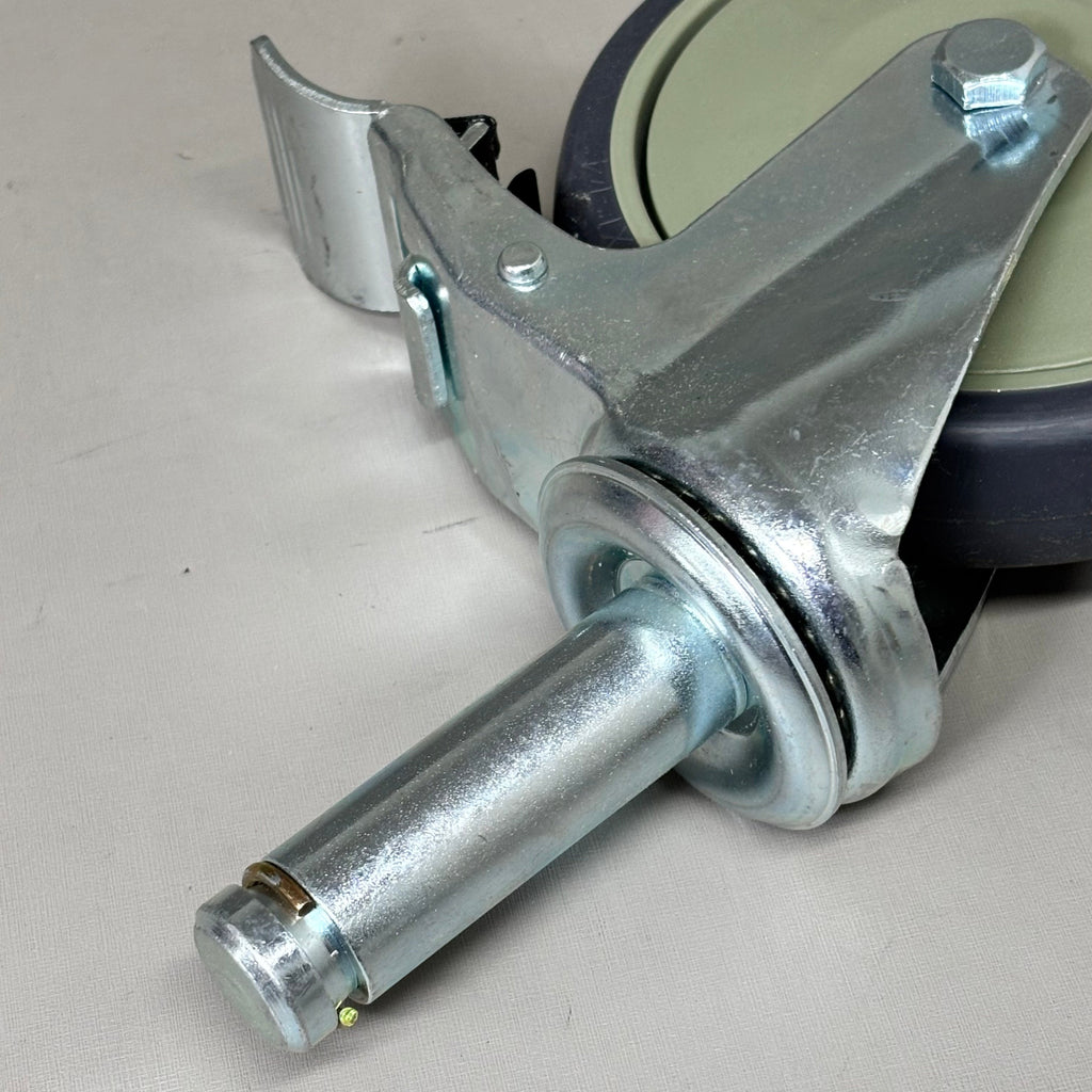 QUANTUM STORAGE SYSTEMS Swivel Stem Caster Kit 5" x 1-1/4" One Set WR-00H
