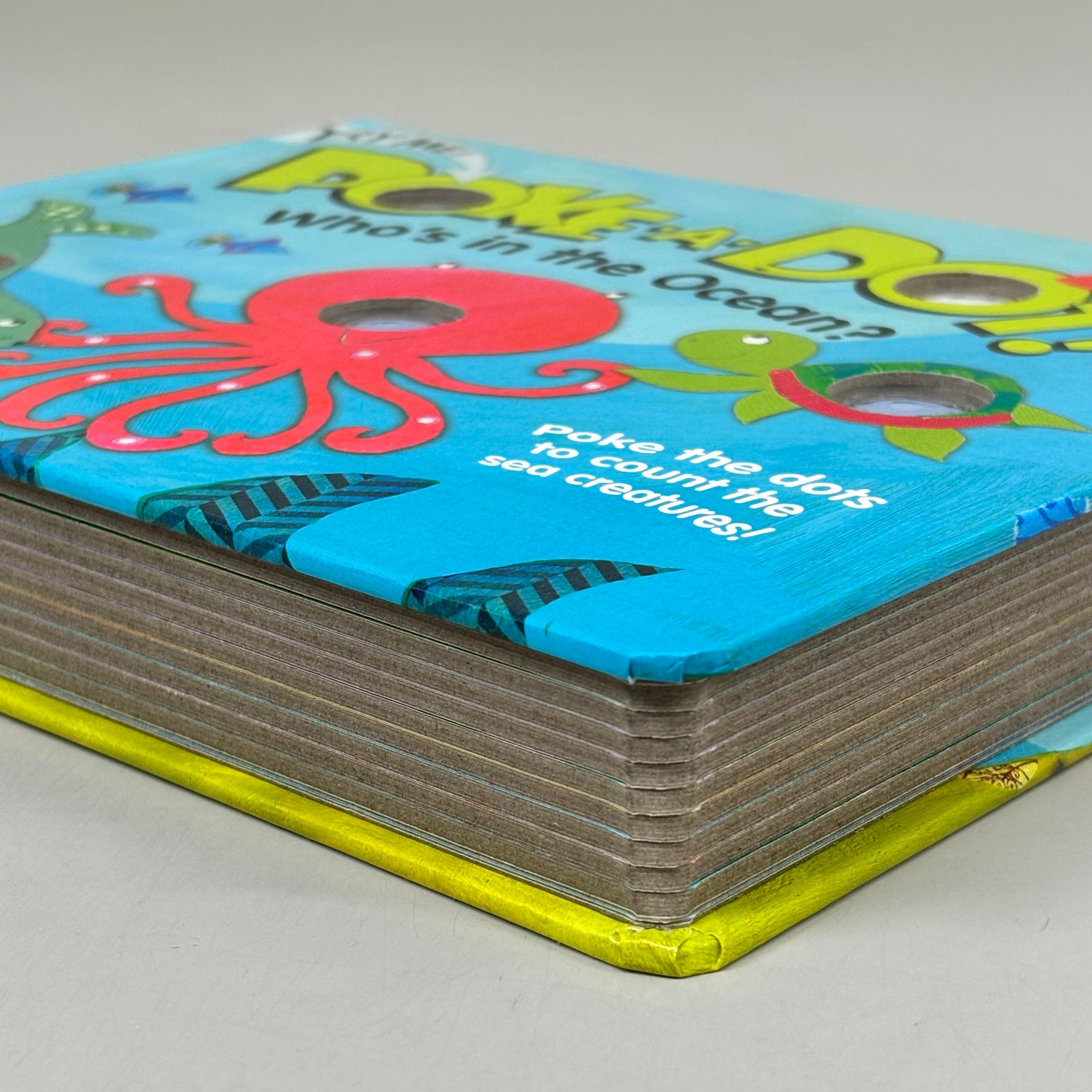 MELISSA & DOUG Who's in the Ocean Book Click & Pop Counting Book Hardback 31342