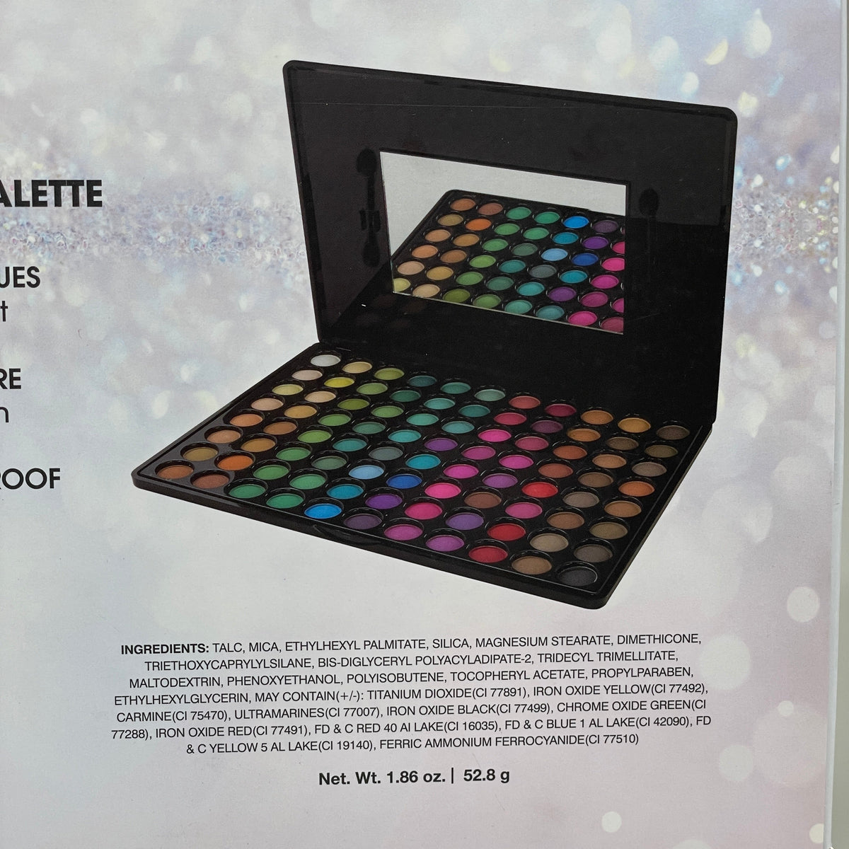 BEBEAUTIFUL (2 PACK) Professional Makeup Eye Shadow 88 Matte Palette 314501