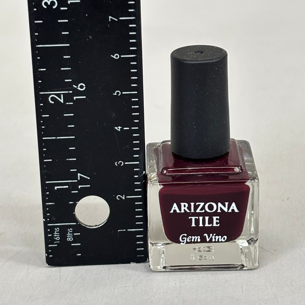 ARIZONA TILE (5 PACK) Nail Polish in Decorative Tie Closure Bags Gem Vino Color