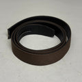 SLIDEBELTS Brown Canvas Belt Strap (Without Buckle)