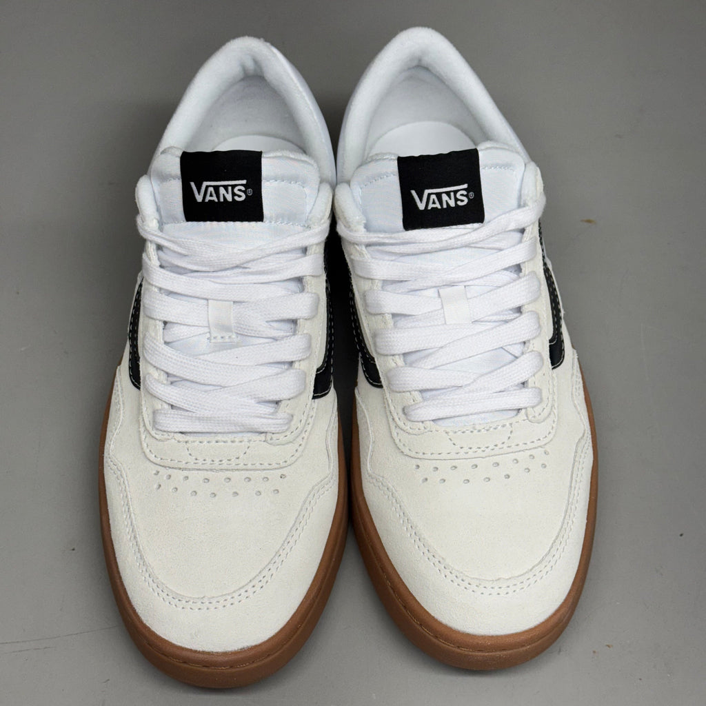 VANS Cruze 3.0 Sneakers Sz Men's 9.0 Women's 10.5 White/Gum VN000D6S9DH