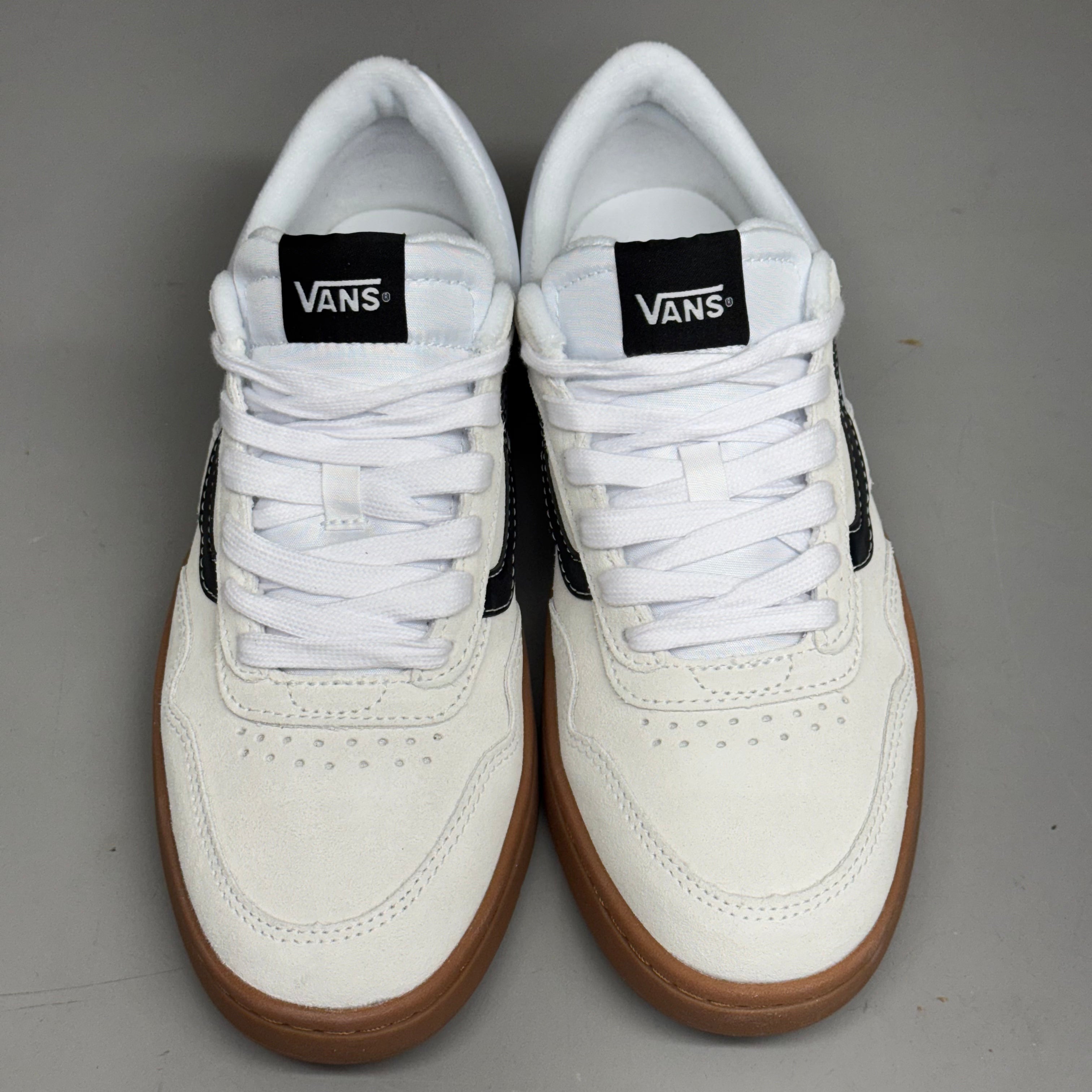 VANS Cruze 3.0 Sneakers Sz Men's 9.0 Women's 10.5 White/Gum VN000D6S9DH