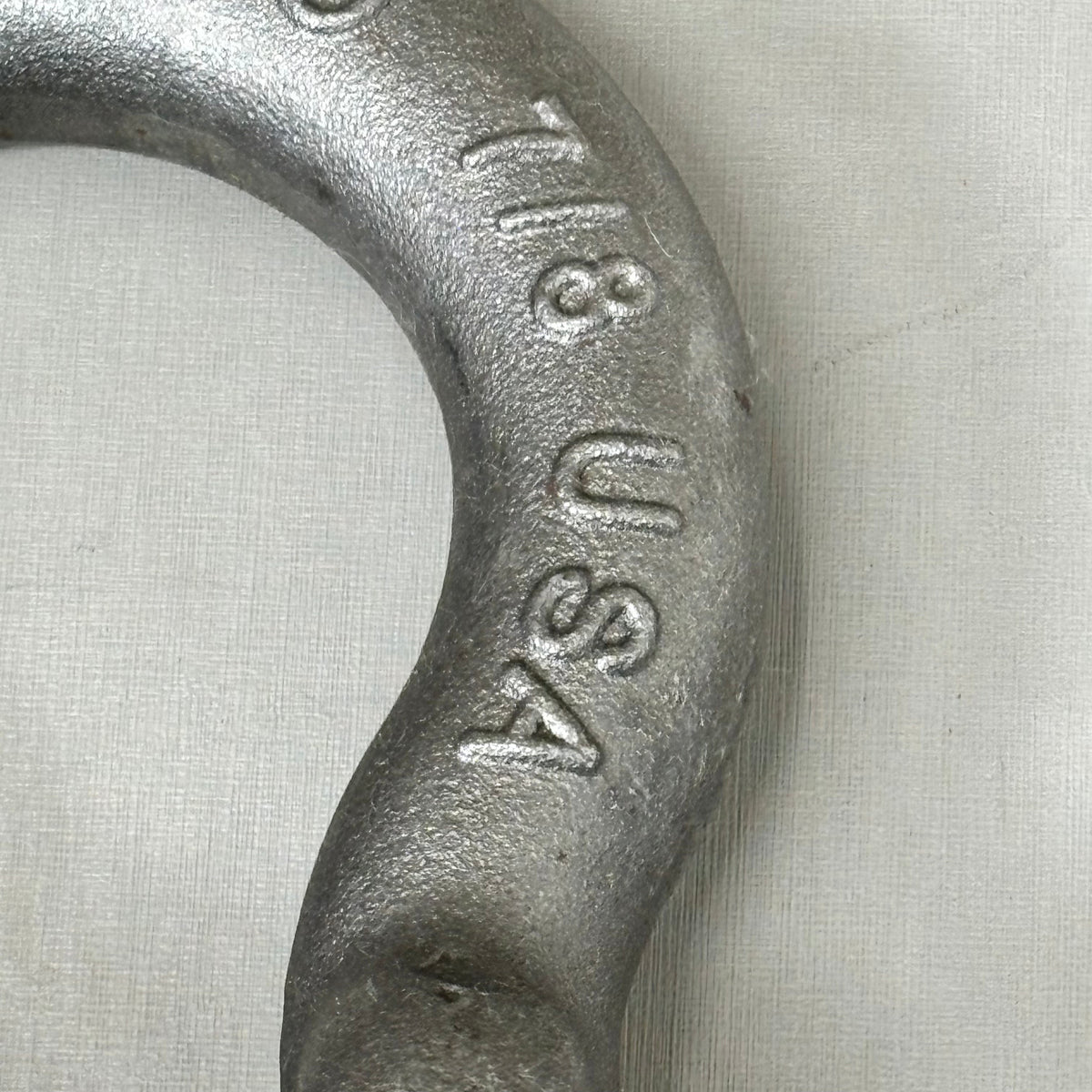 CHICAGO HARDWARE Bolt Type Anchor Shackles Galvanized 6-1/2 Ton 7/8" 200455